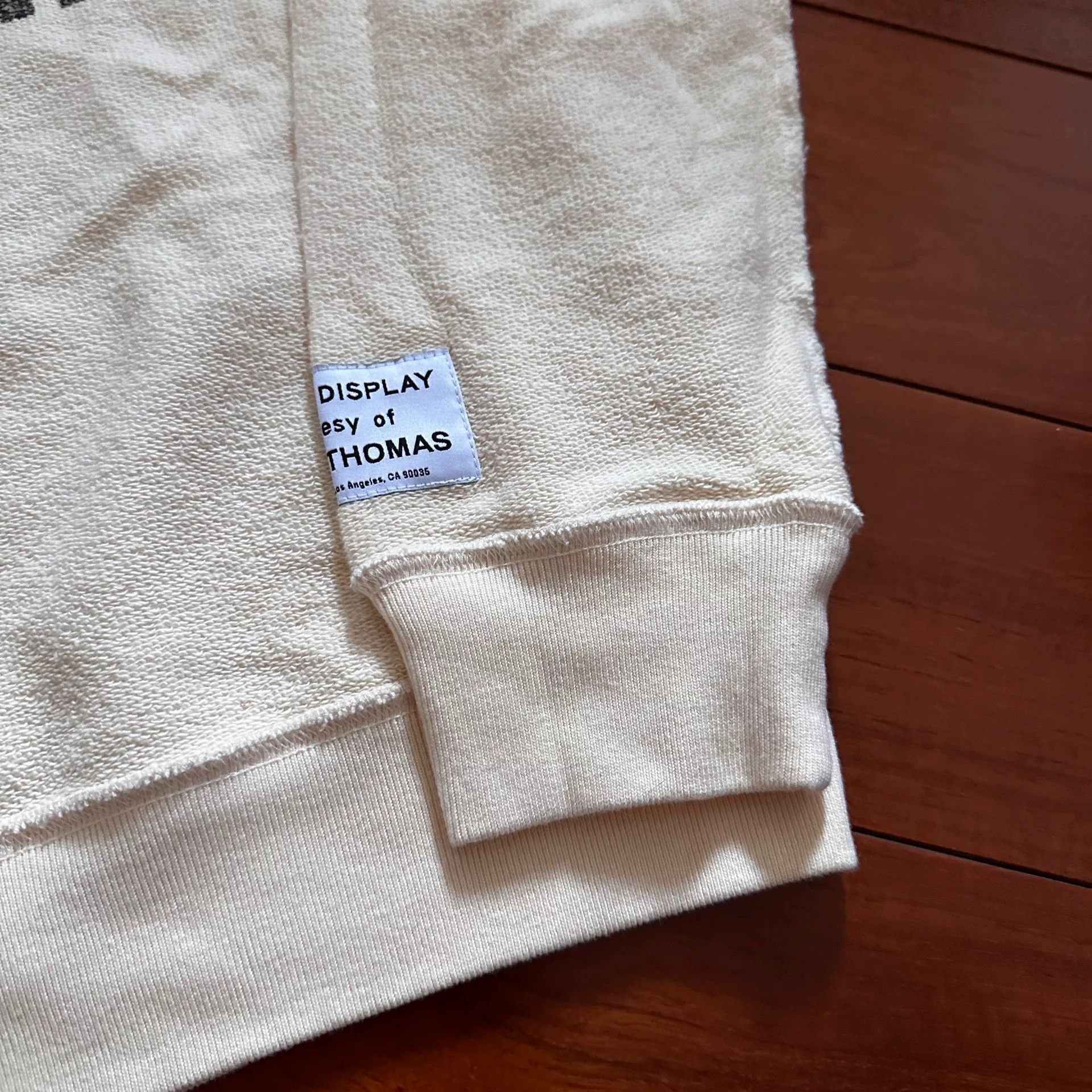 Gallery Dept. Gallery Dept. Lanvin White Hoodie Size US S / EU 44-46 / 1 - 3 Thumbnail