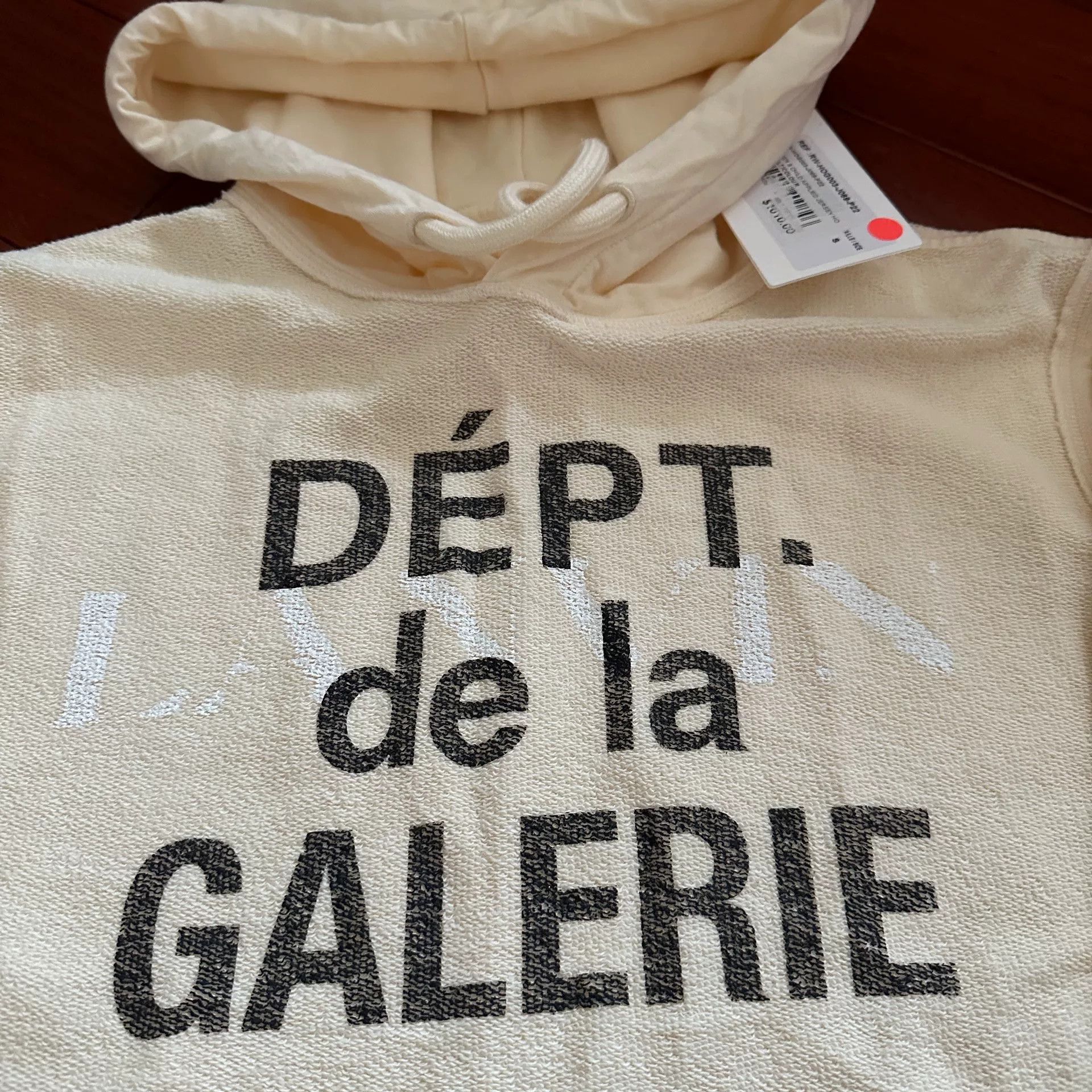 Gallery Dept. Gallery Dept. Lanvin White Hoodie Size US S / EU 44-46 / 1 - 4 Thumbnail