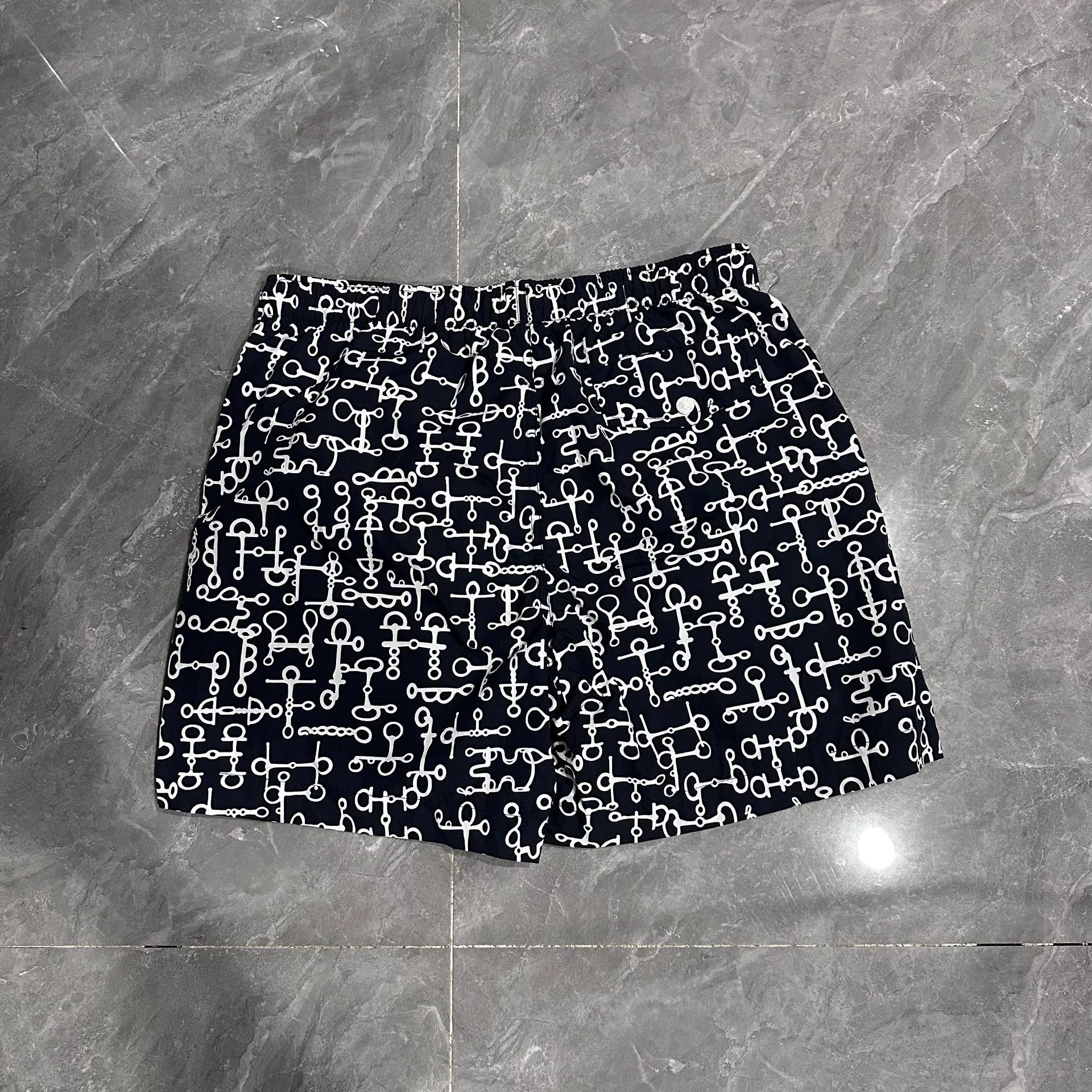 Hermes Hermes Beach Sport Shorts in Indigo Size US 30 / EU 46 - 2 Thumbnail