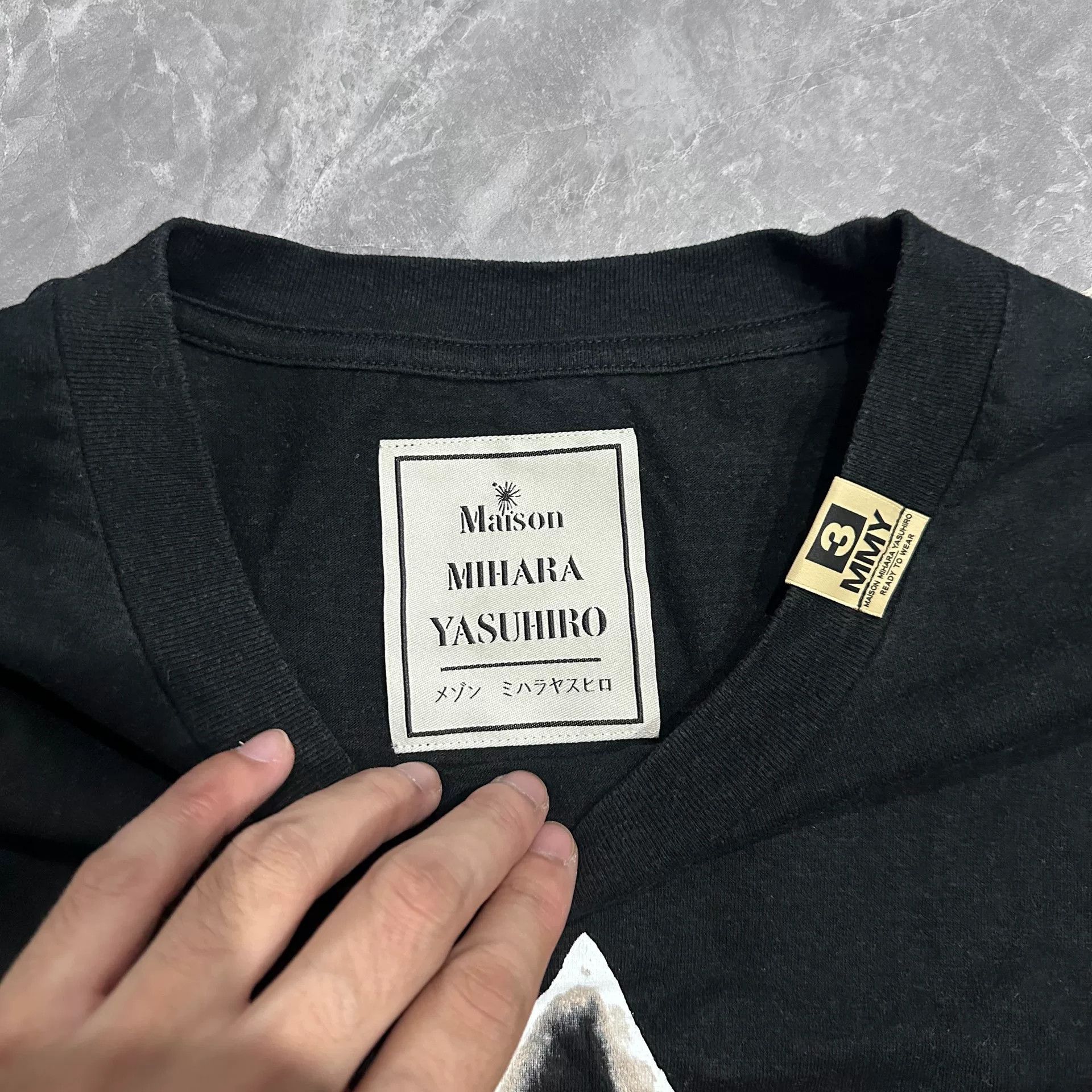 Maison MIHARA YASUHIRO Maison MIHARA YASUHIRO Pink Short Sleeve Tee Size US S / EU 44-46 / 1 - 4 Thumbnail