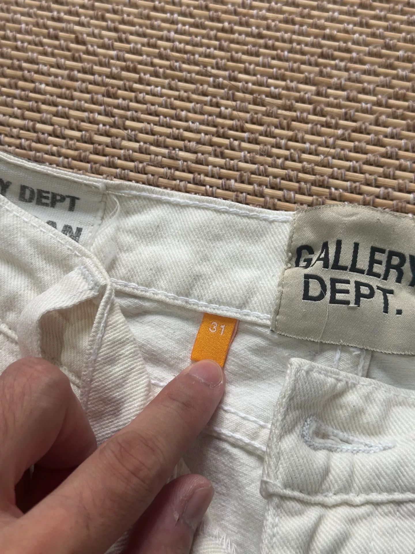 Gallery Dept. Gallery Dept Flame Wide Leg Denim Pants Size US 31 - 5 Thumbnail