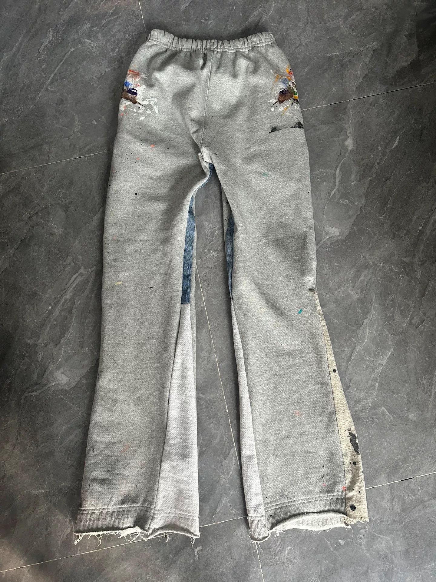 Gallery Dept. Gallery Dept Gray Wide-Leg Pants Size US 26 / EU 42 - 2 Thumbnail