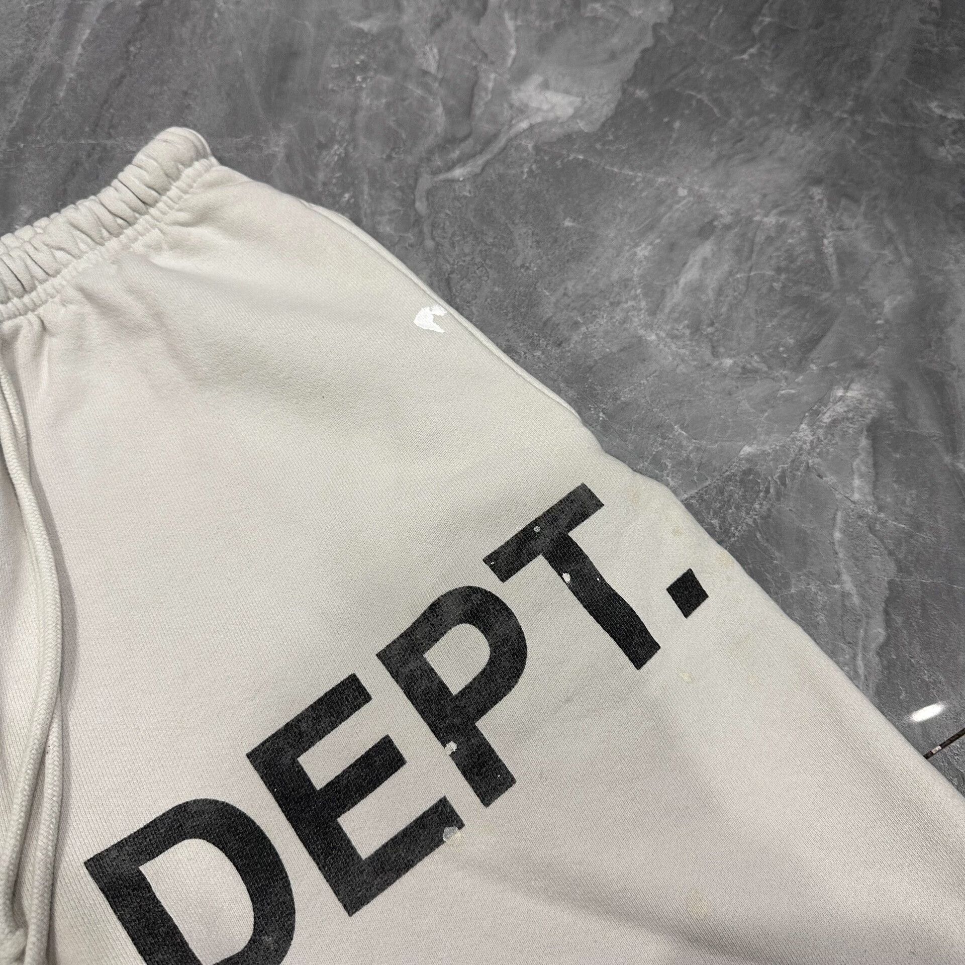 Gallery Dept. Gallery Dept. Distressed Beige Denim Shorts Size US 28 / EU 44 - 3 Thumbnail