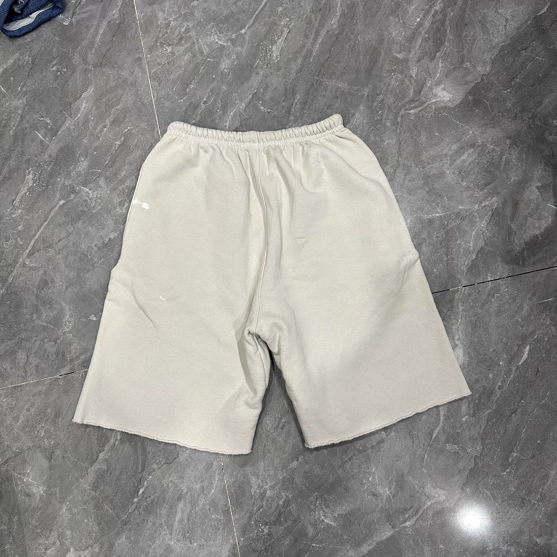 Gallery Dept. Gallery Dept. Distressed Beige Denim Shorts Size US 28 / EU 44 - 2 Thumbnail