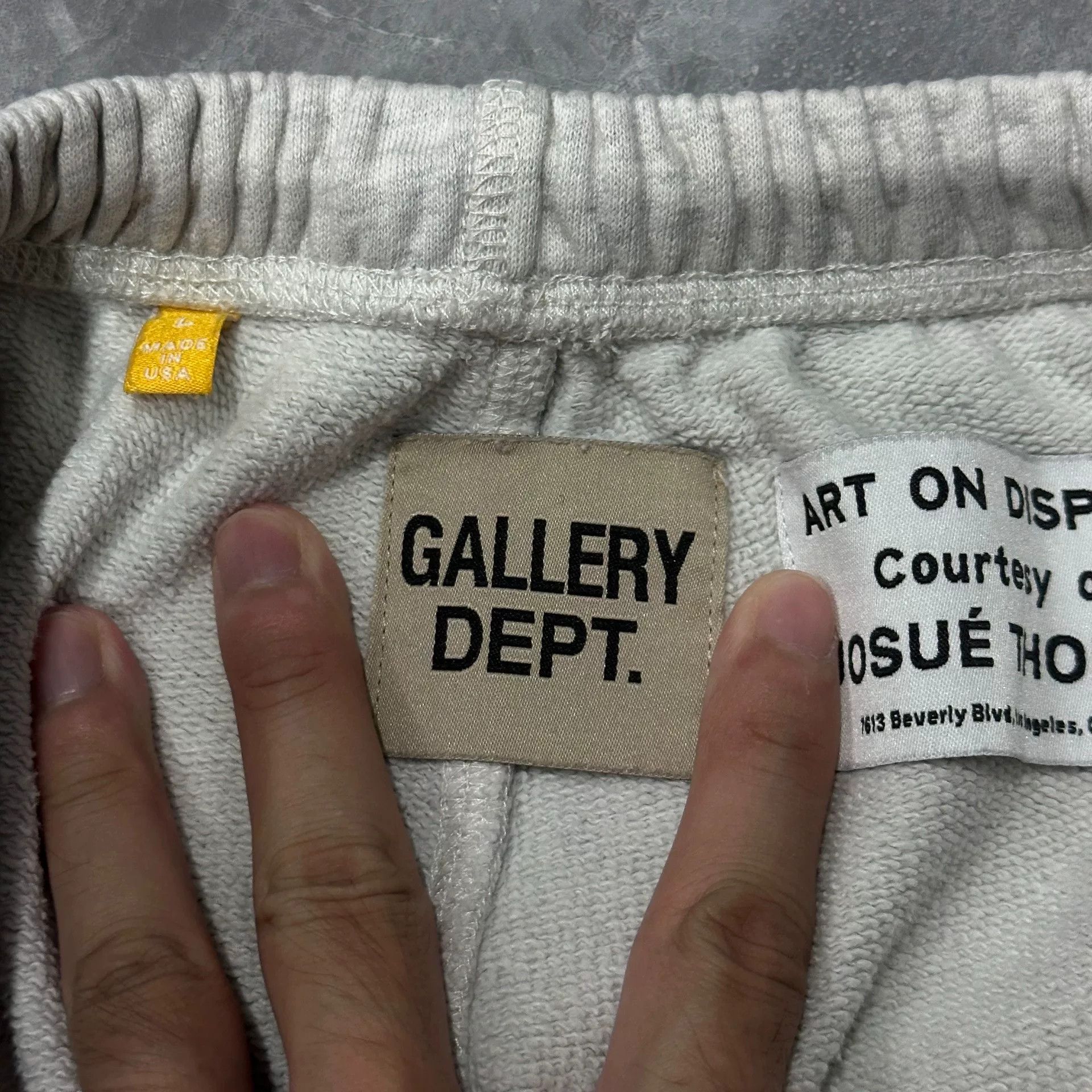 Gallery Dept. Gallery Dept Distressed Shorts with Patches Size US 34 / EU 50 - 5 Thumbnail