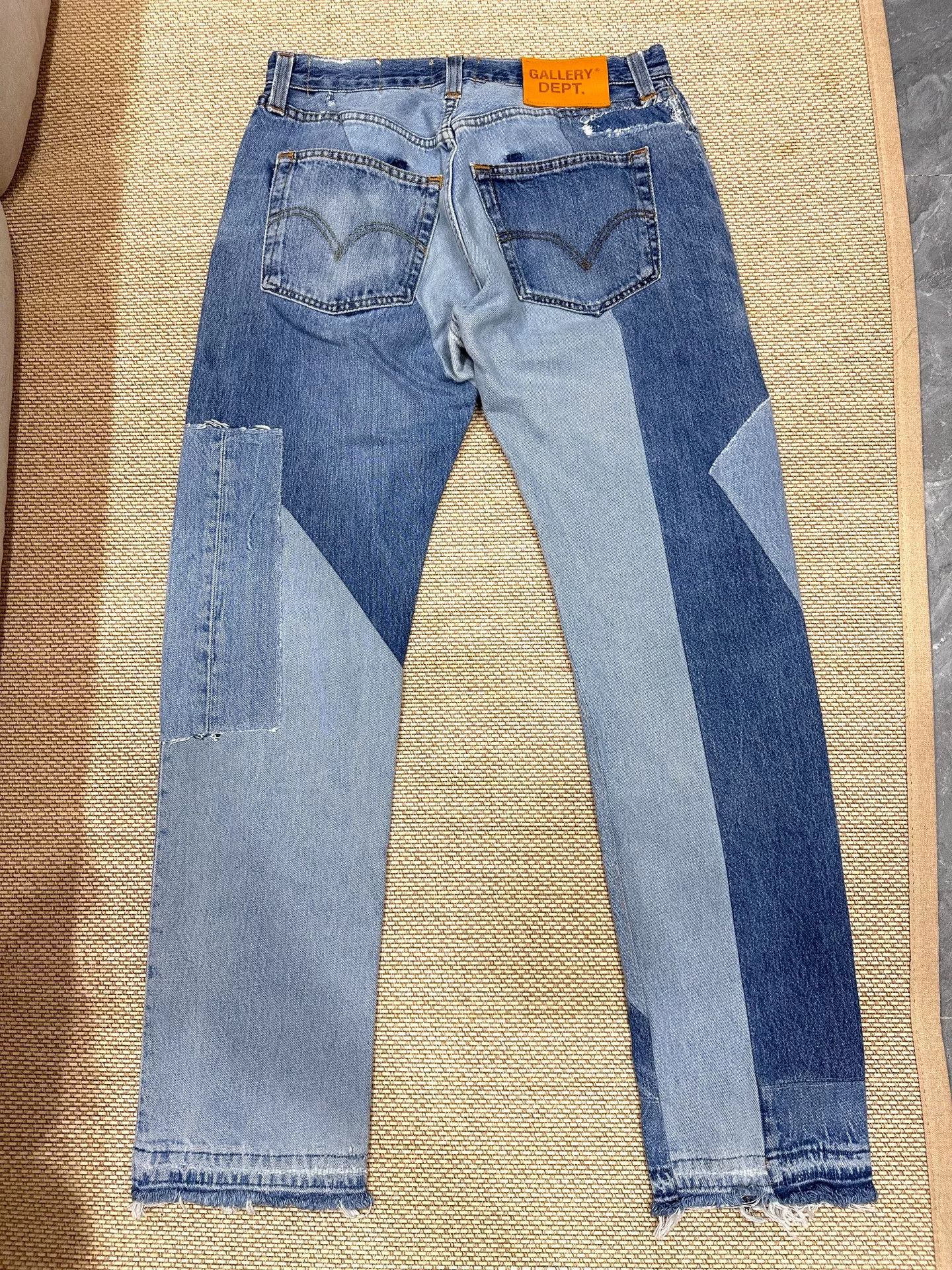 Gallery Dept. Gallery Dept Blue Denim Jeans Size US 33 - 2 Thumbnail