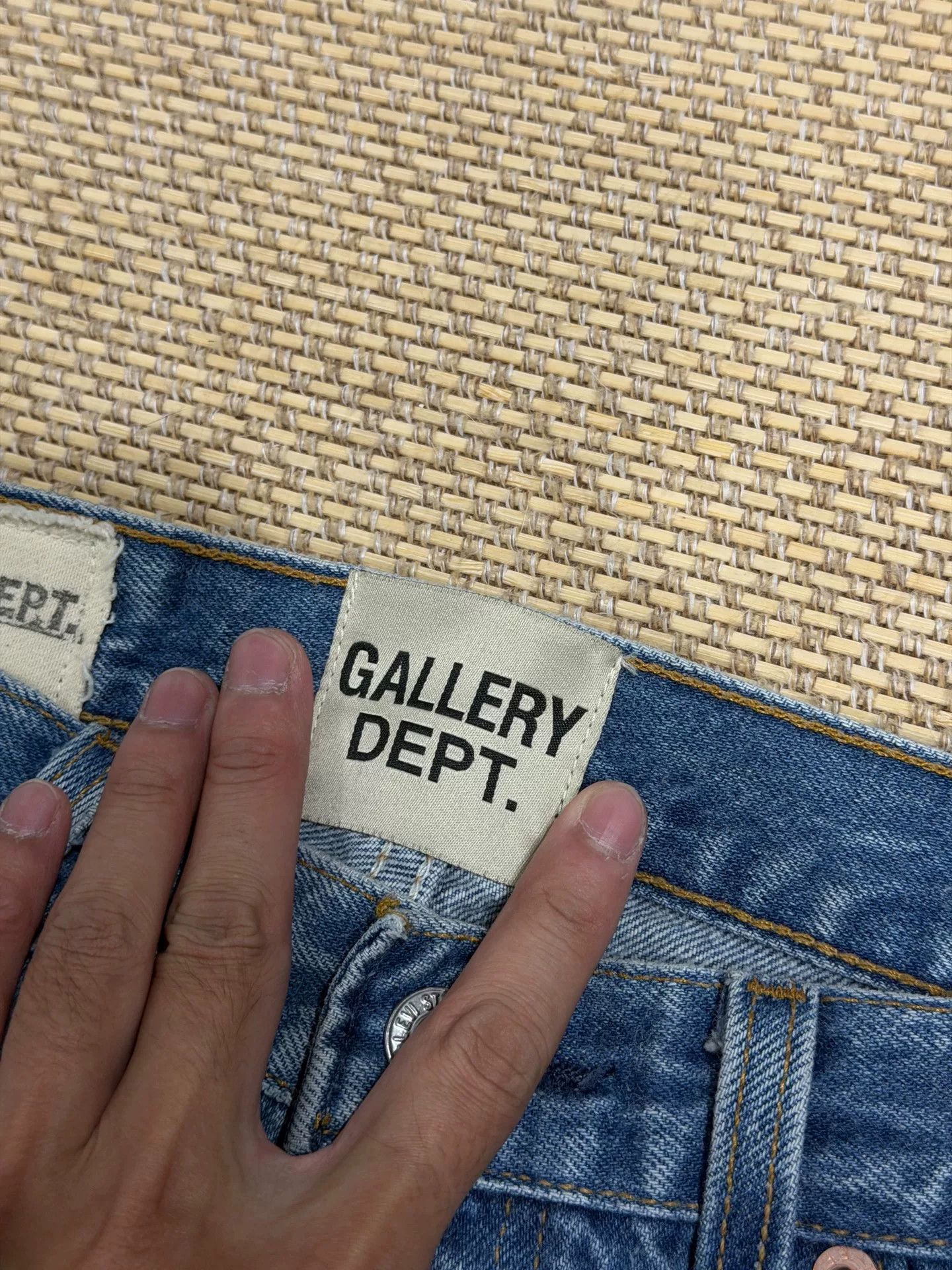 Gallery Dept. Light Blue Gallery Dept Denim Pants Size US 31 - 3 Thumbnail