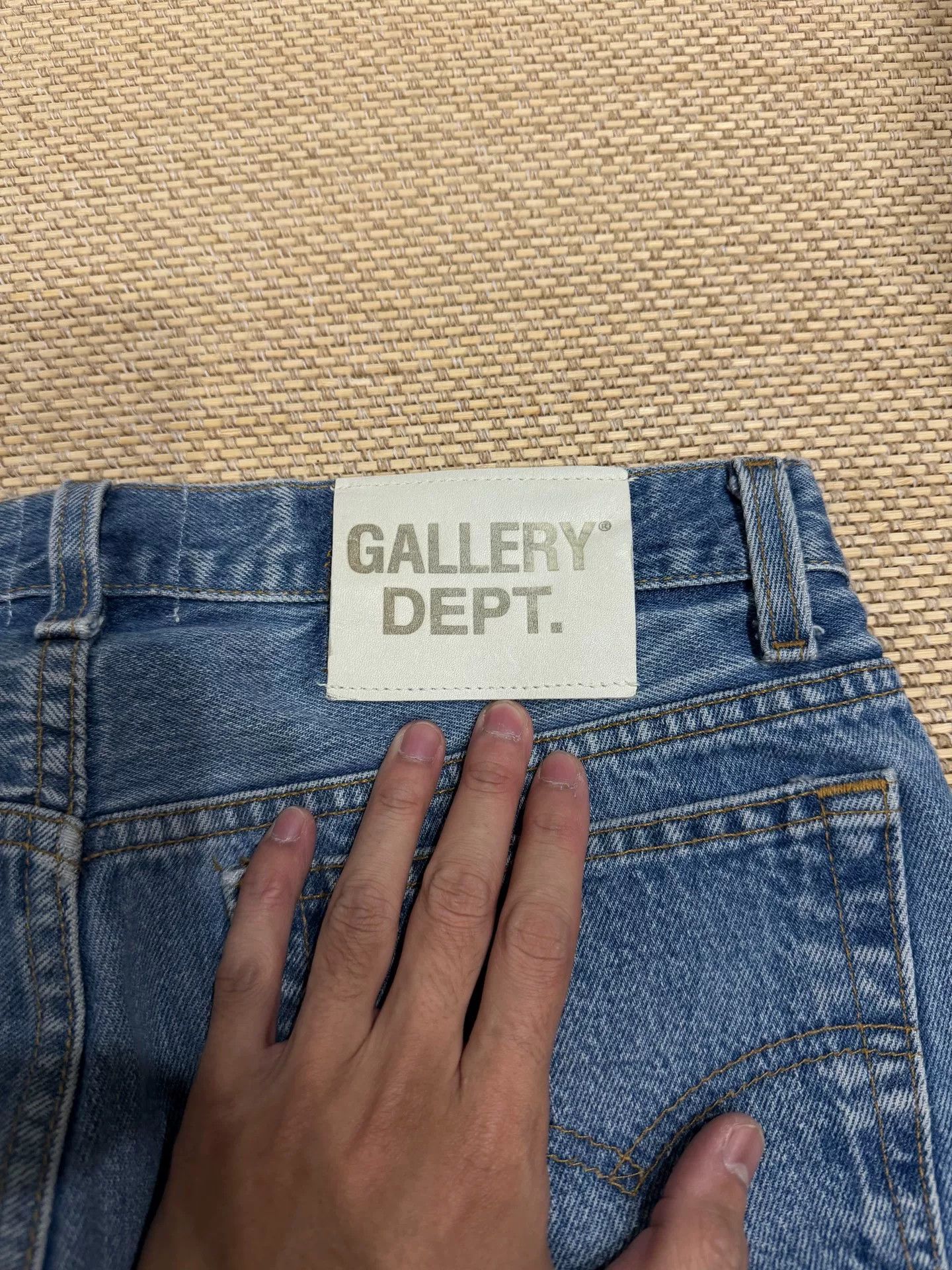 Gallery Dept. Light Blue Gallery Dept Denim Pants Size US 31 - 5 Thumbnail