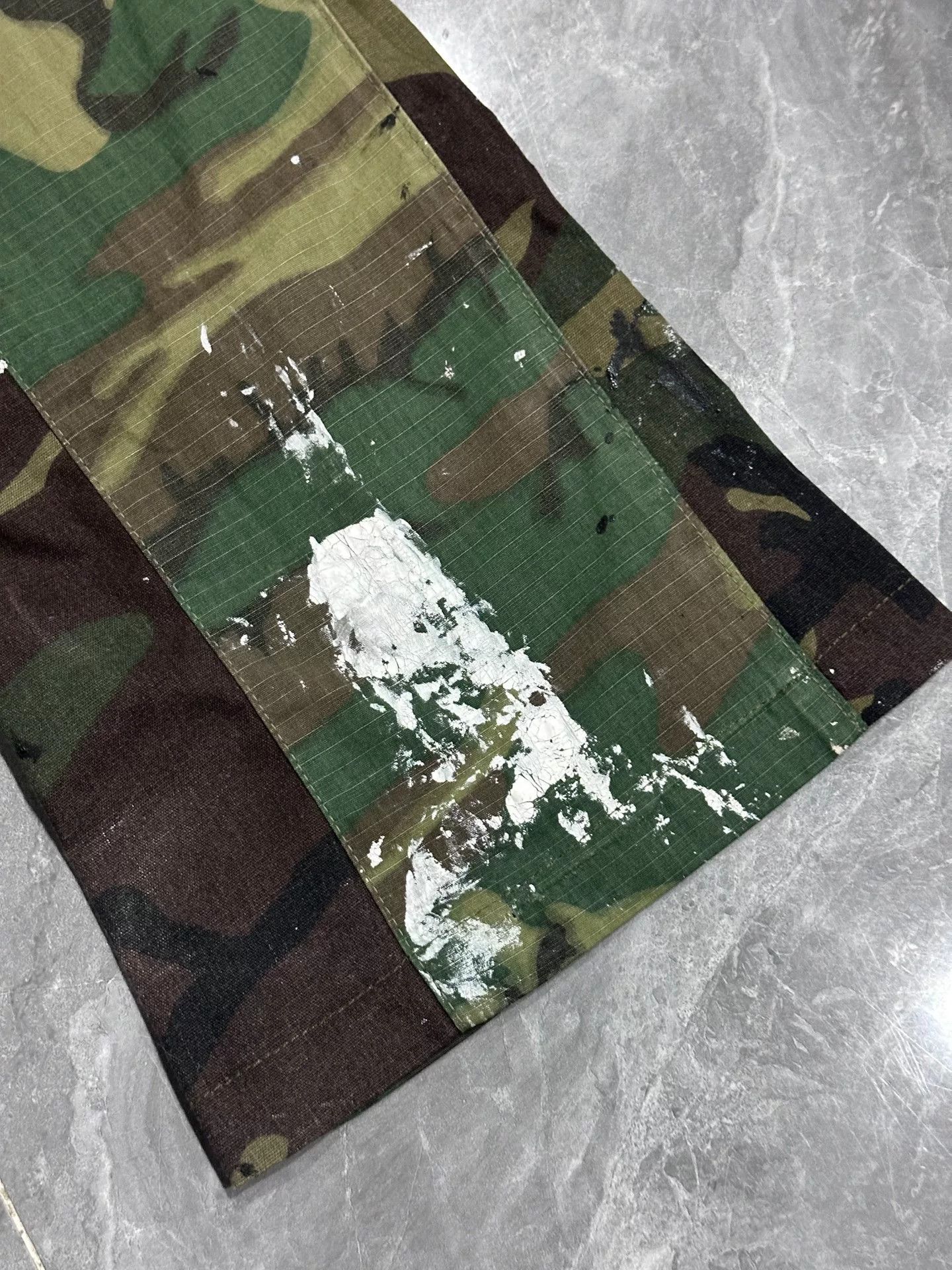 Gallery Dept. Limited Edition Camouflage Leopard Print Jeans Size US 31 - 8 Thumbnail