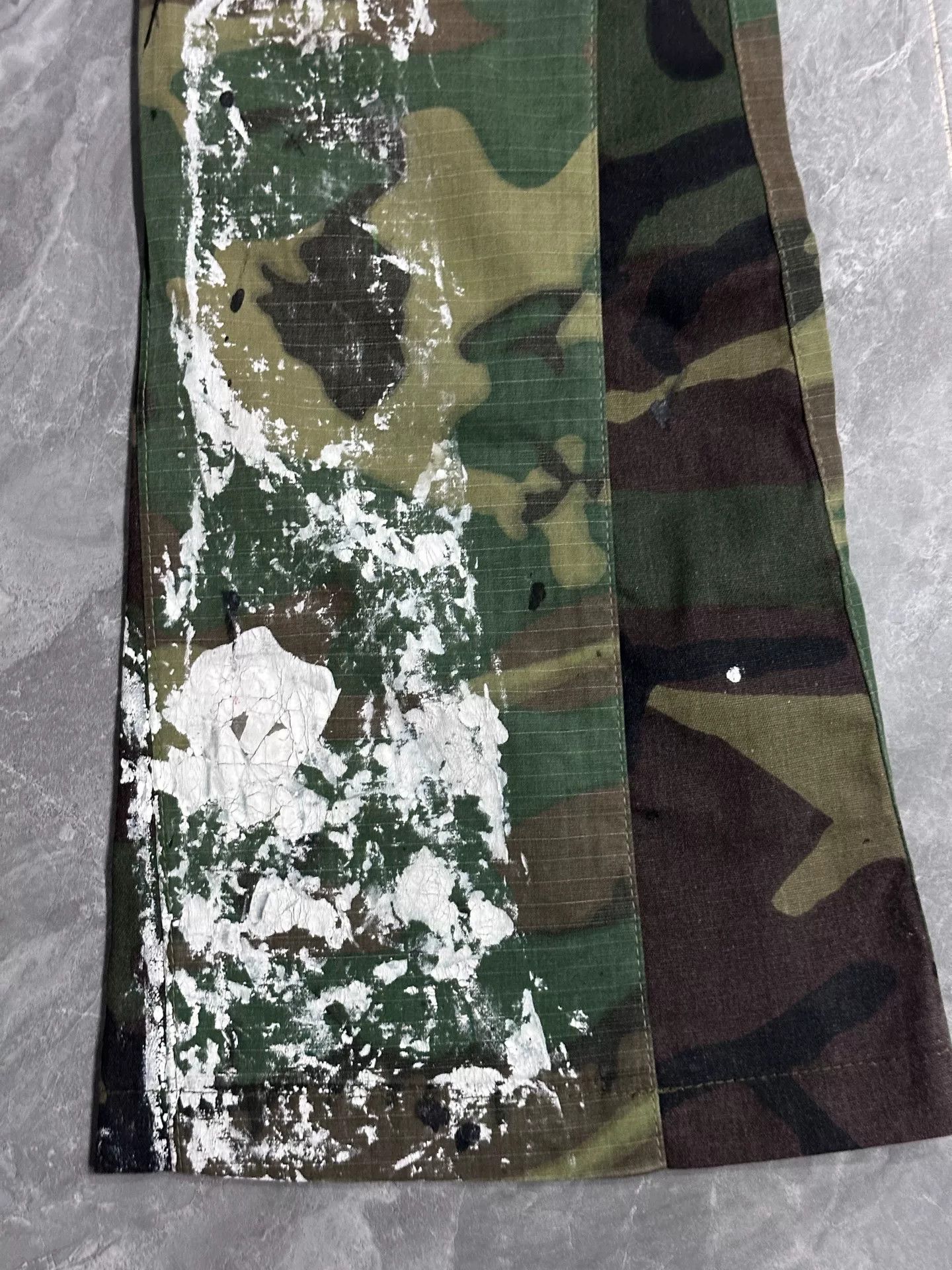 Gallery Dept. Limited Edition Camouflage Leopard Print Jeans Size US 31 - 9 Thumbnail