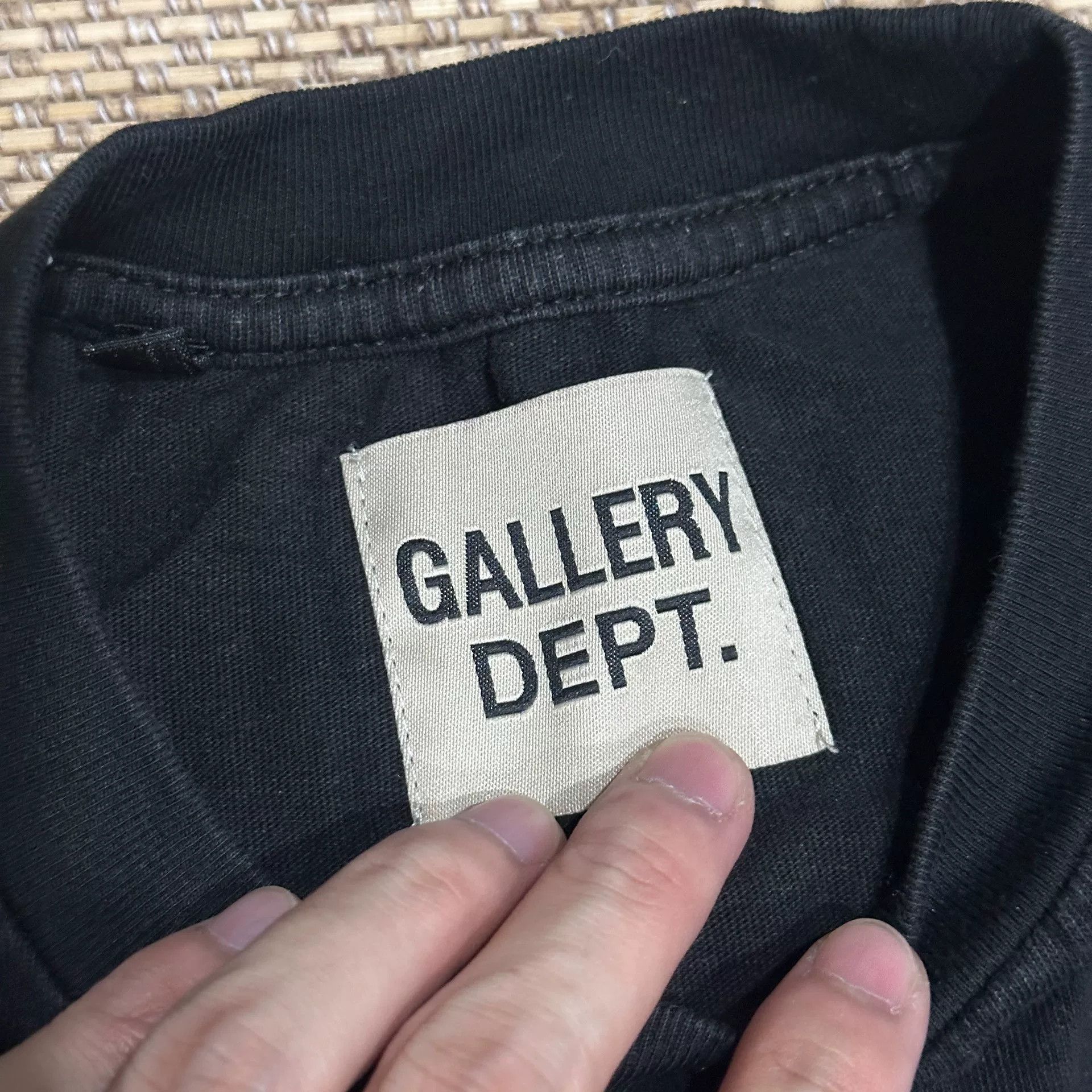 Gallery Dept. Gallery Dept Black and Yellow T-Shirt Size US M / EU 48-50 / 2 - 4 Thumbnail