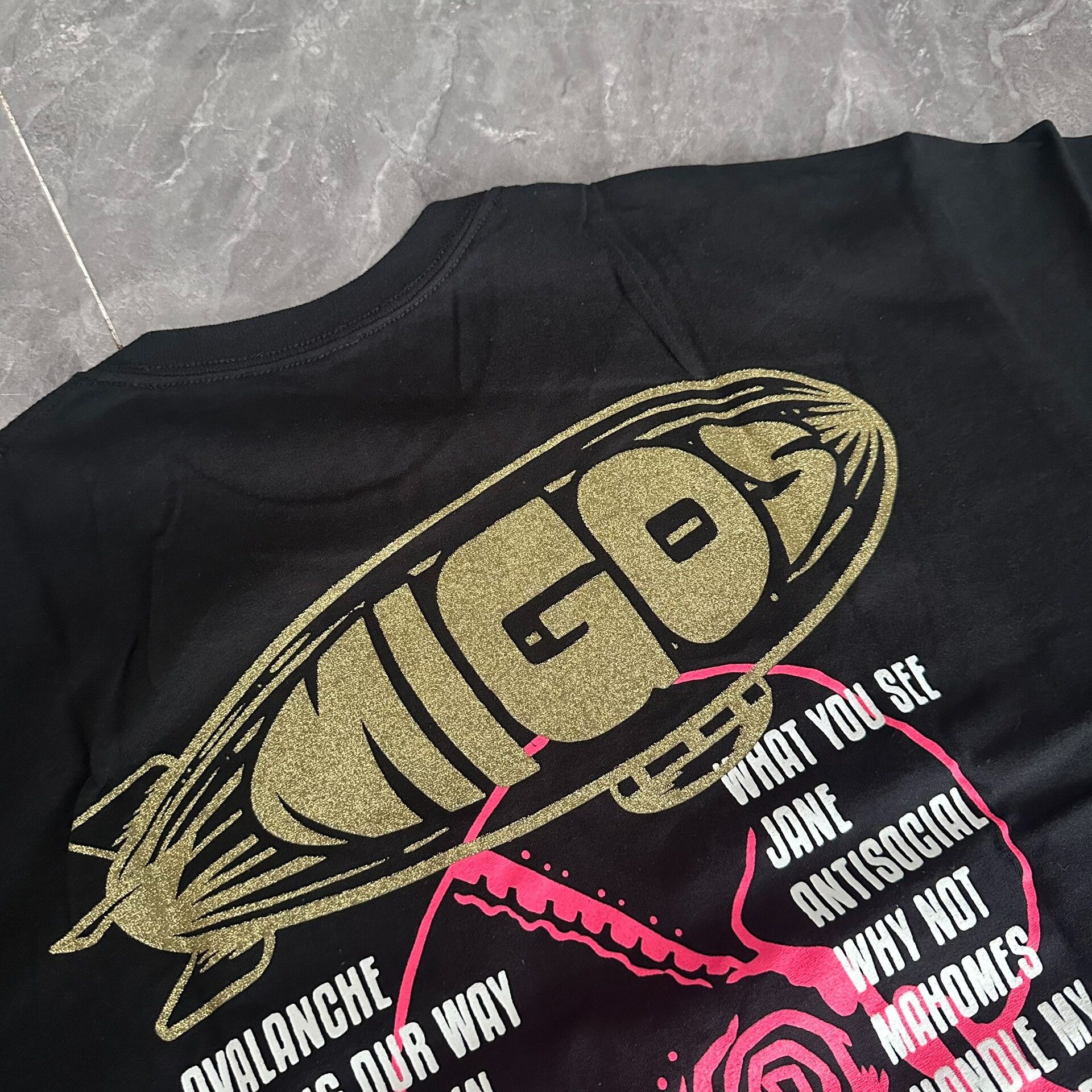 Gallery Dept. Migos Merch Black Skull Short Sleeve Shirt Size US L / EU 52-54 / 3 - 5 Thumbnail