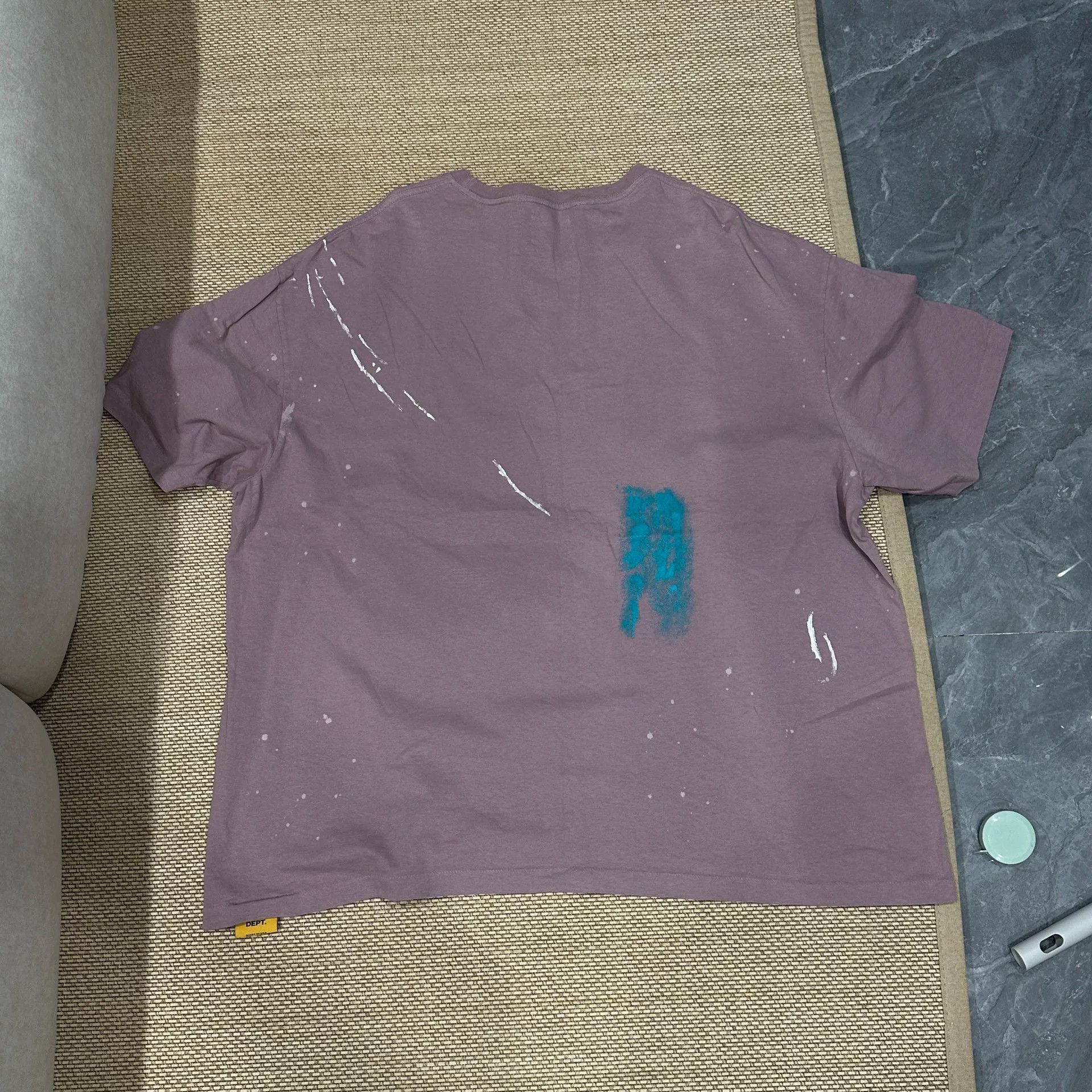Gallery Dept. Gallery Dept. Pink Wash Short Sleeve Tee Size US XXL / EU 58 / 5 - 2 Thumbnail