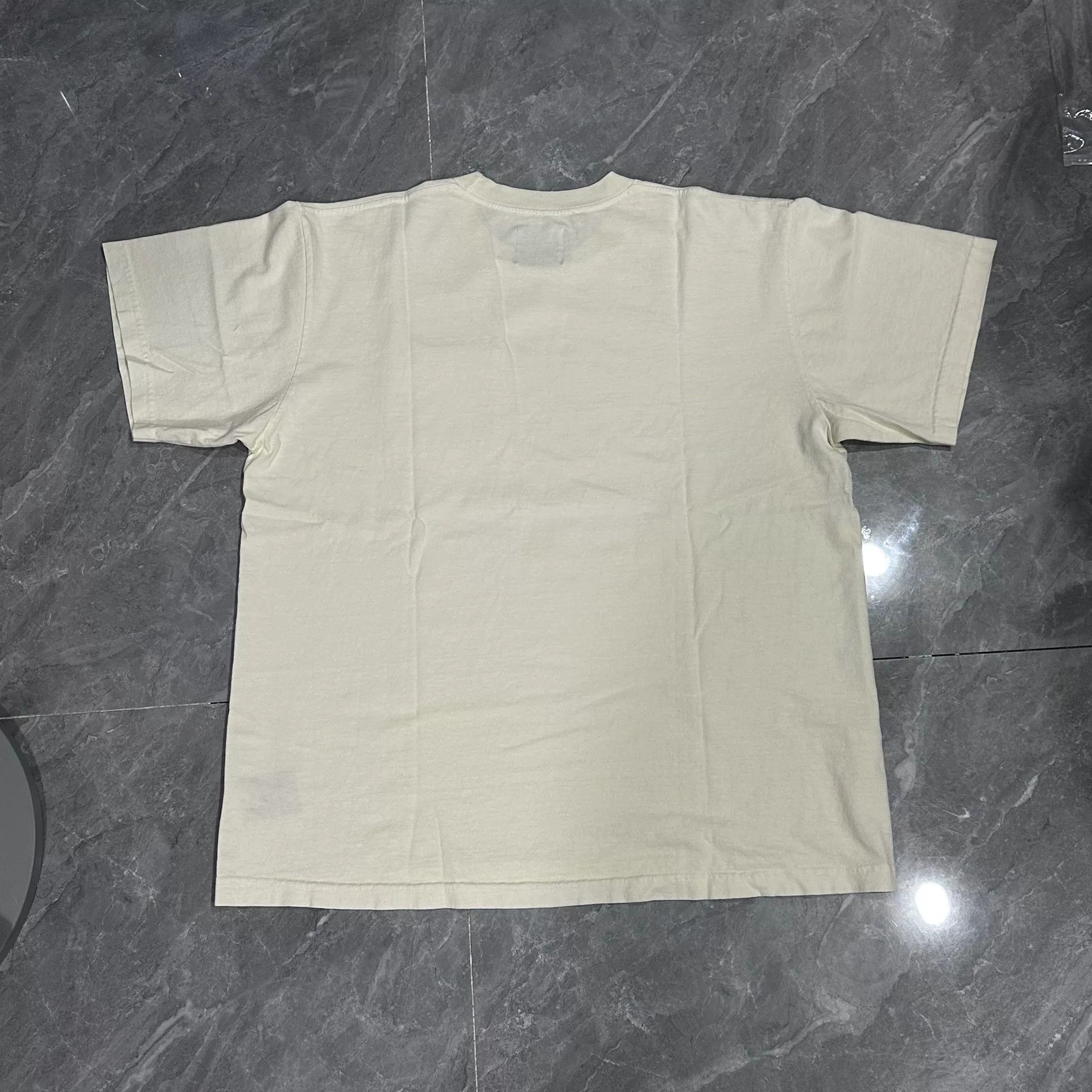 Gallery Dept. Gallery Dept Cream White Pocket Tee Size US L / EU 52-54 / 3 - 2 Thumbnail
