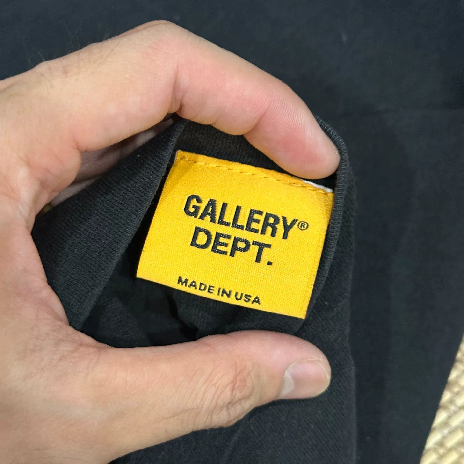 Gallery Dept. Gallery Dept. Vintage Wash Black T-Shirt Size XXL / US 16-18 / IT 52-54 - 7 Thumbnail