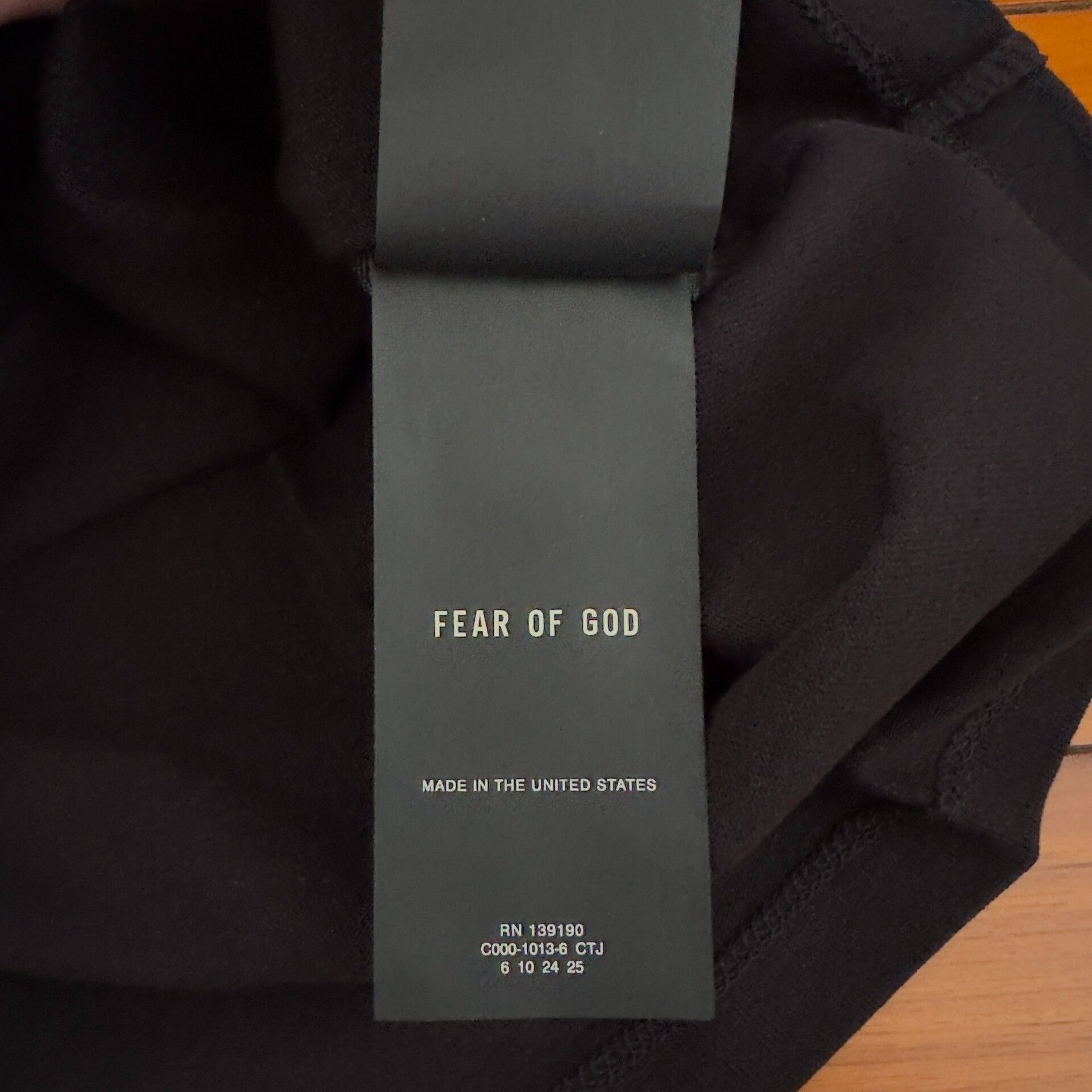Fear of God Fear of God Black Basic Short Sleeve T-Shirt Size US XS / EU 42 / 0 - 5 Thumbnail