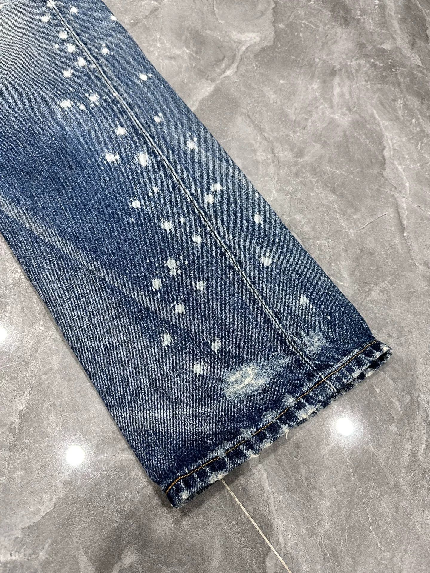 Levi's Levi's 501 Distressed Denim Jeans Size US 30 / EU 46 - 3 Thumbnail