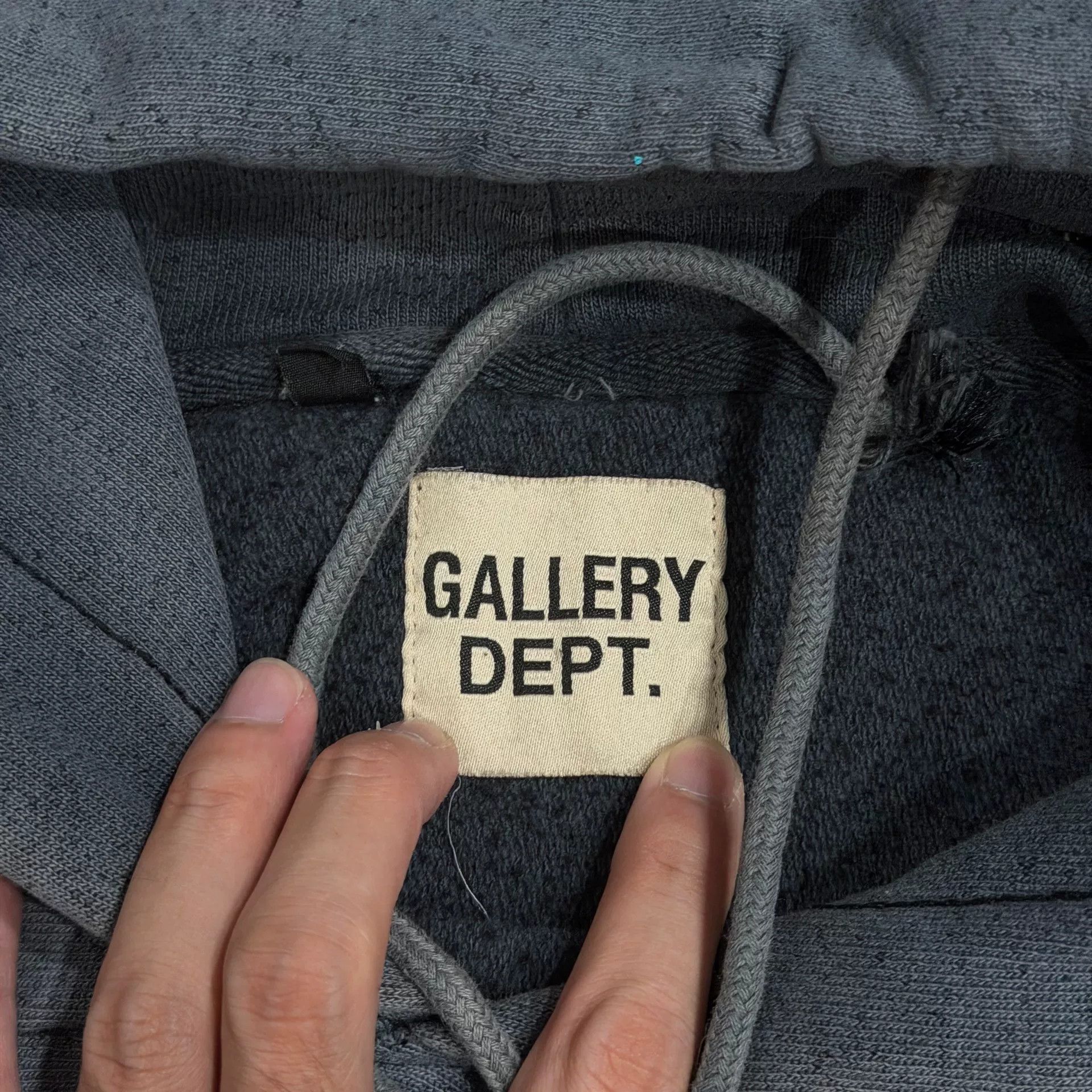 Gallery Dept. Gallery Dept Blue Tie-Dye Hoodie Size US L / EU 52-54 / 3 - 4 Thumbnail
