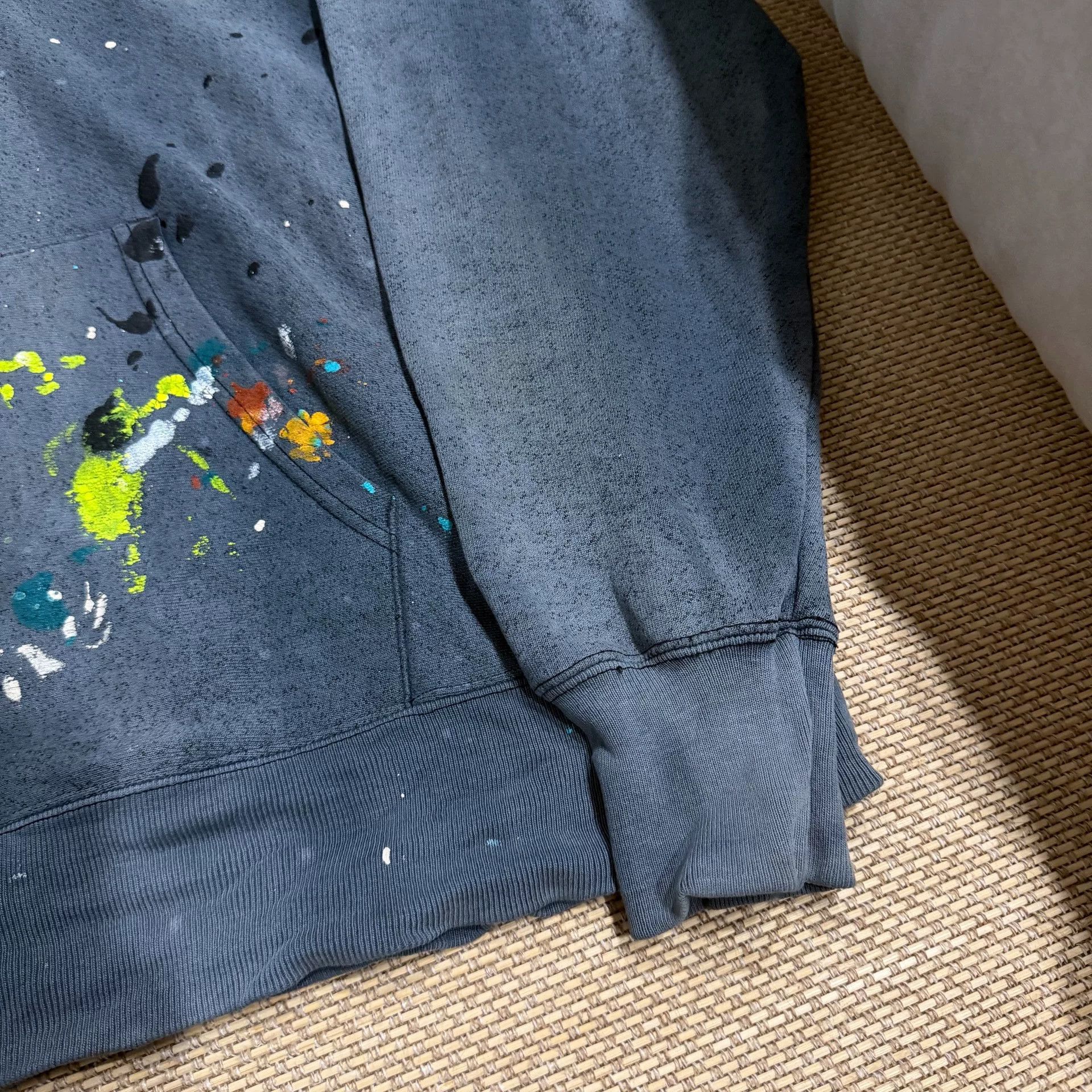 Gallery Dept. Gallery Dept Blue Tie-Dye Hoodie Size US L / EU 52-54 / 3 - 2 Thumbnail