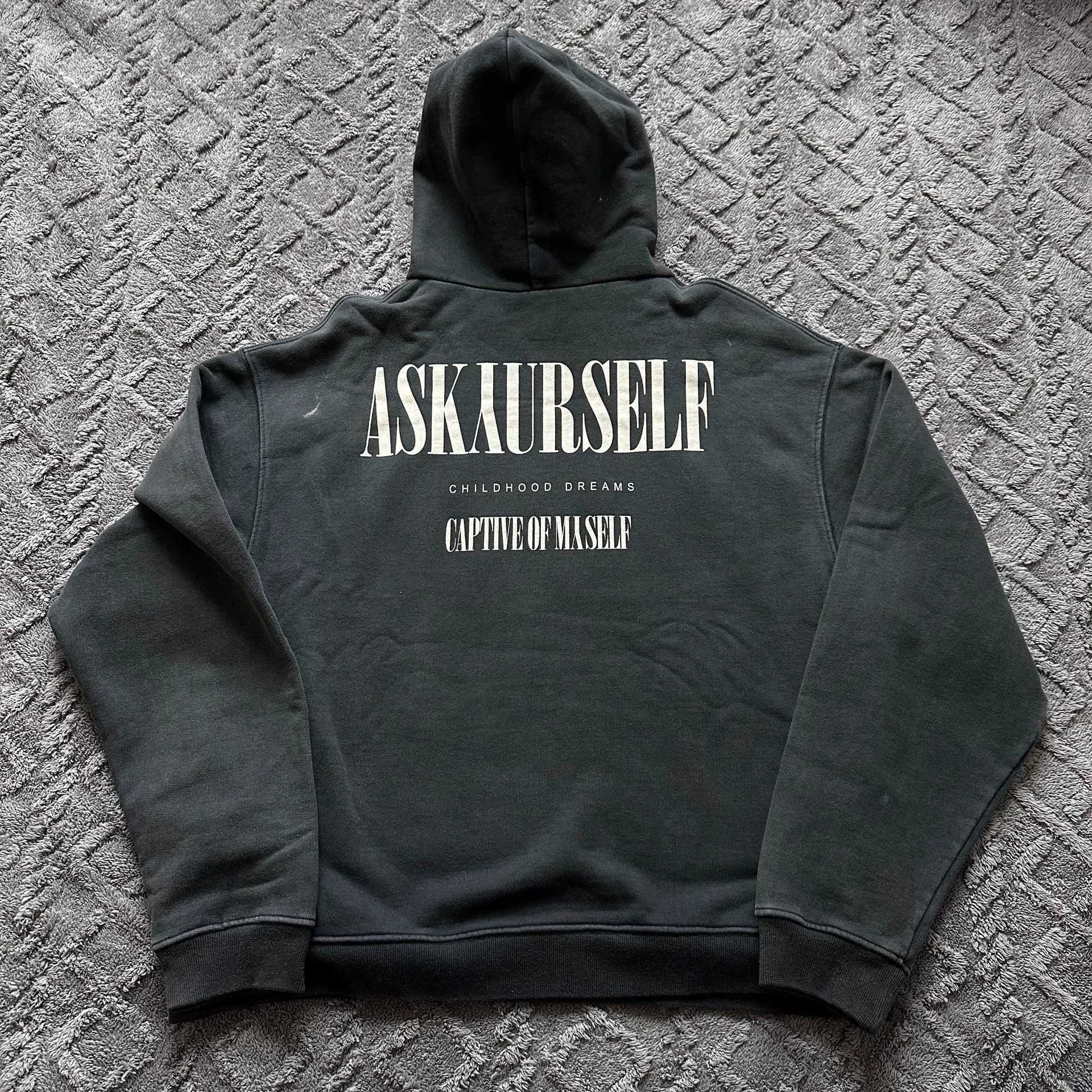 Askyurself Askyurself Black and Yellow Hoodie Size US L / EU 52-54 / 3 - 2 Thumbnail