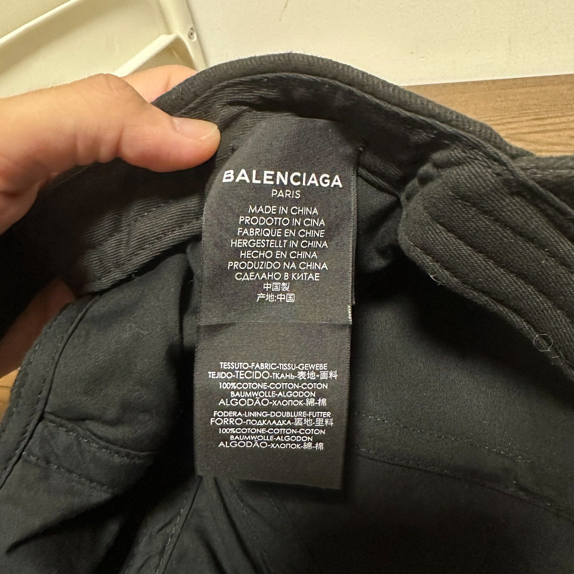 Balenciaga Balenciaga Embroidered Baseball Cap Size ONE SIZE - 5 Thumbnail