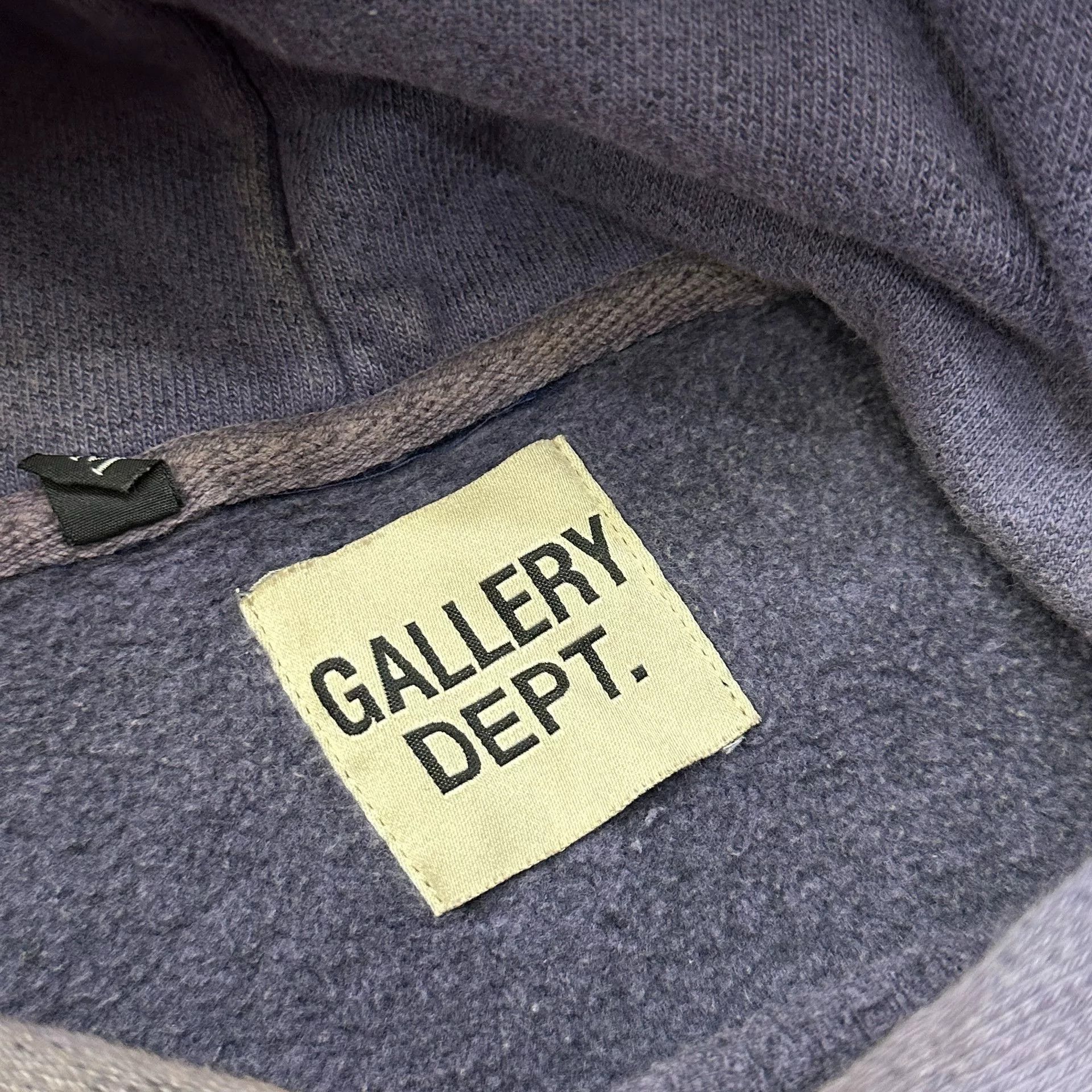 Virgil Abloh Gallery Dept Vintage Wash Purple Hoodie Size US M / EU 48-50 / 2 - 4 Thumbnail