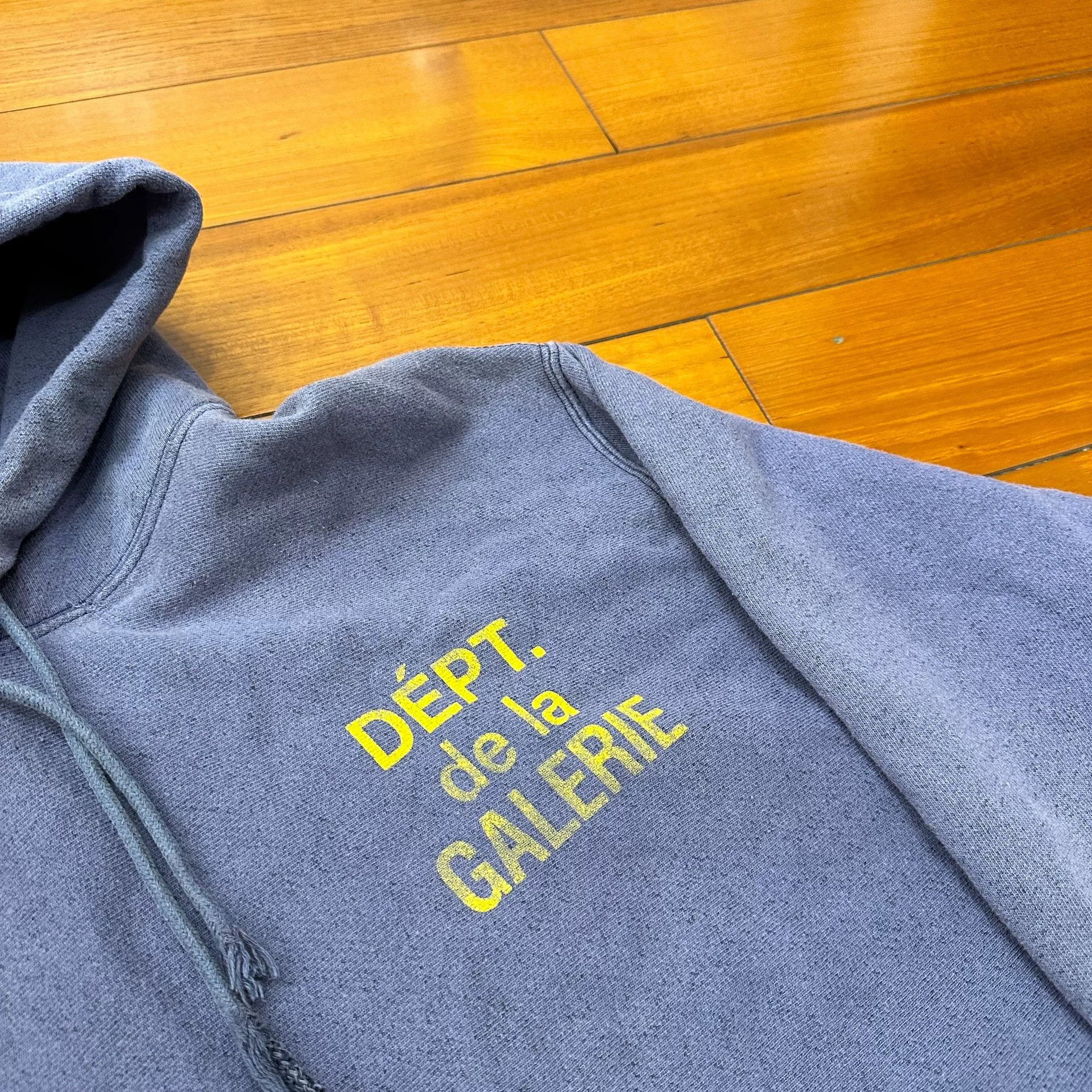 Virgil Abloh Gallery Dept Vintage Wash Purple Hoodie Size US M / EU 48-50 / 2 - 2 Thumbnail