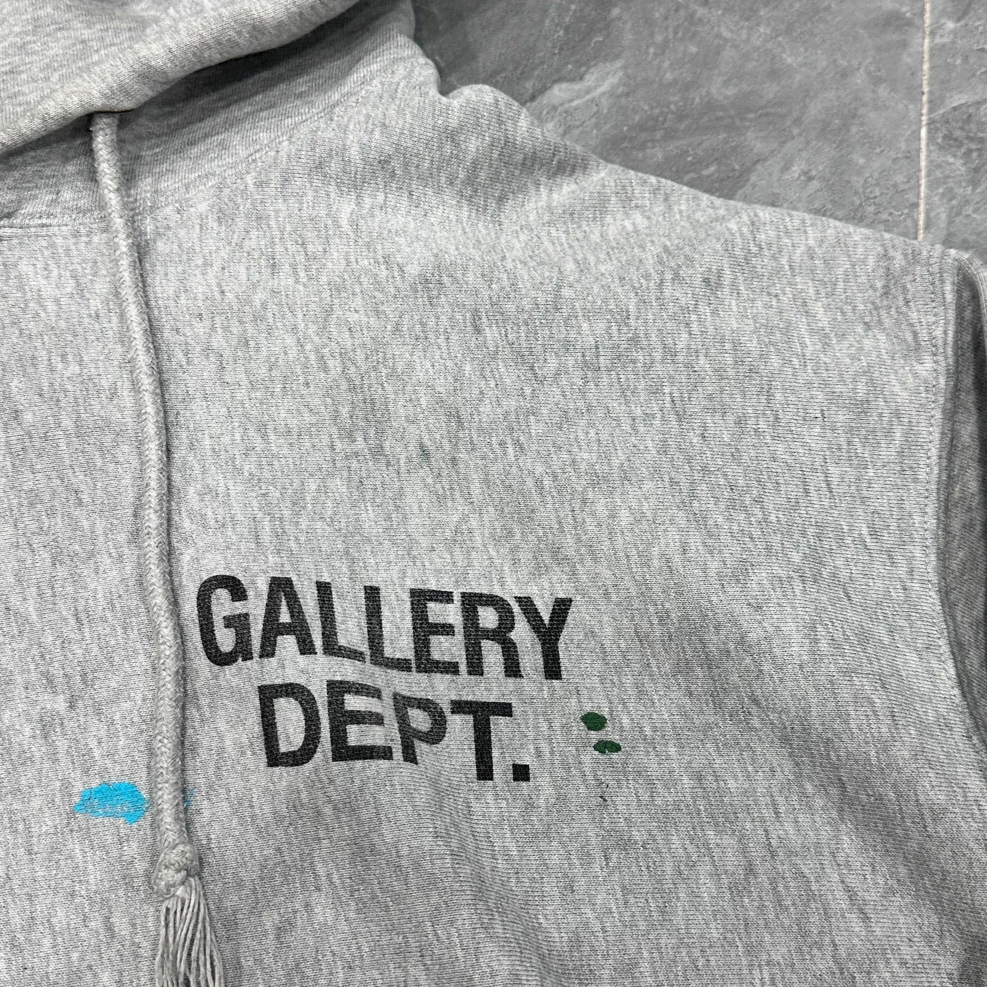 Gallery Dept. Gallery Dept. Gray Splash Hoodie Sweatshirt Size US XL / EU 56 / 4 - 6 Thumbnail