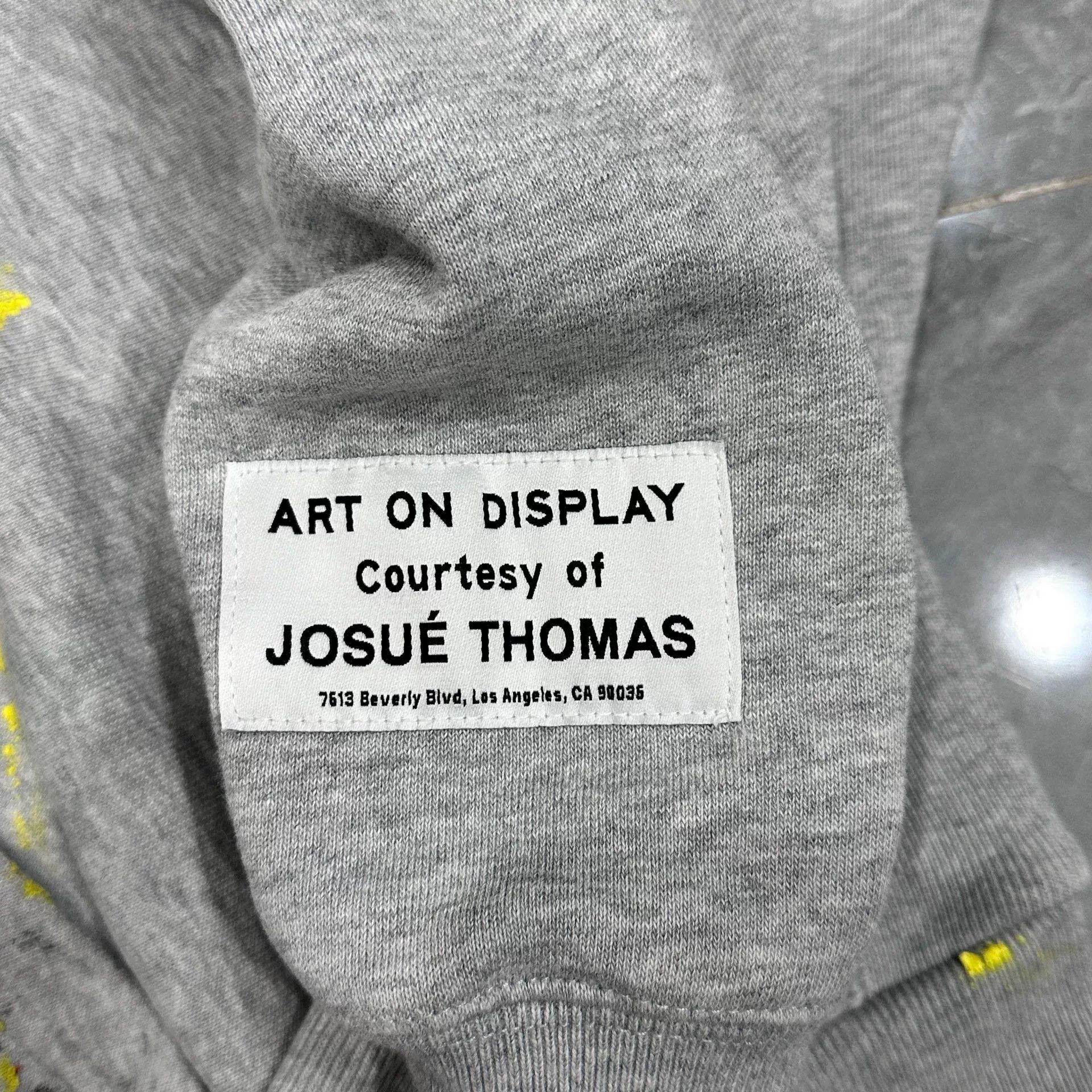 Gallery Dept. Gallery Dept. Gray Splash Hoodie Sweatshirt Size US XL / EU 56 / 4 - 5 Thumbnail