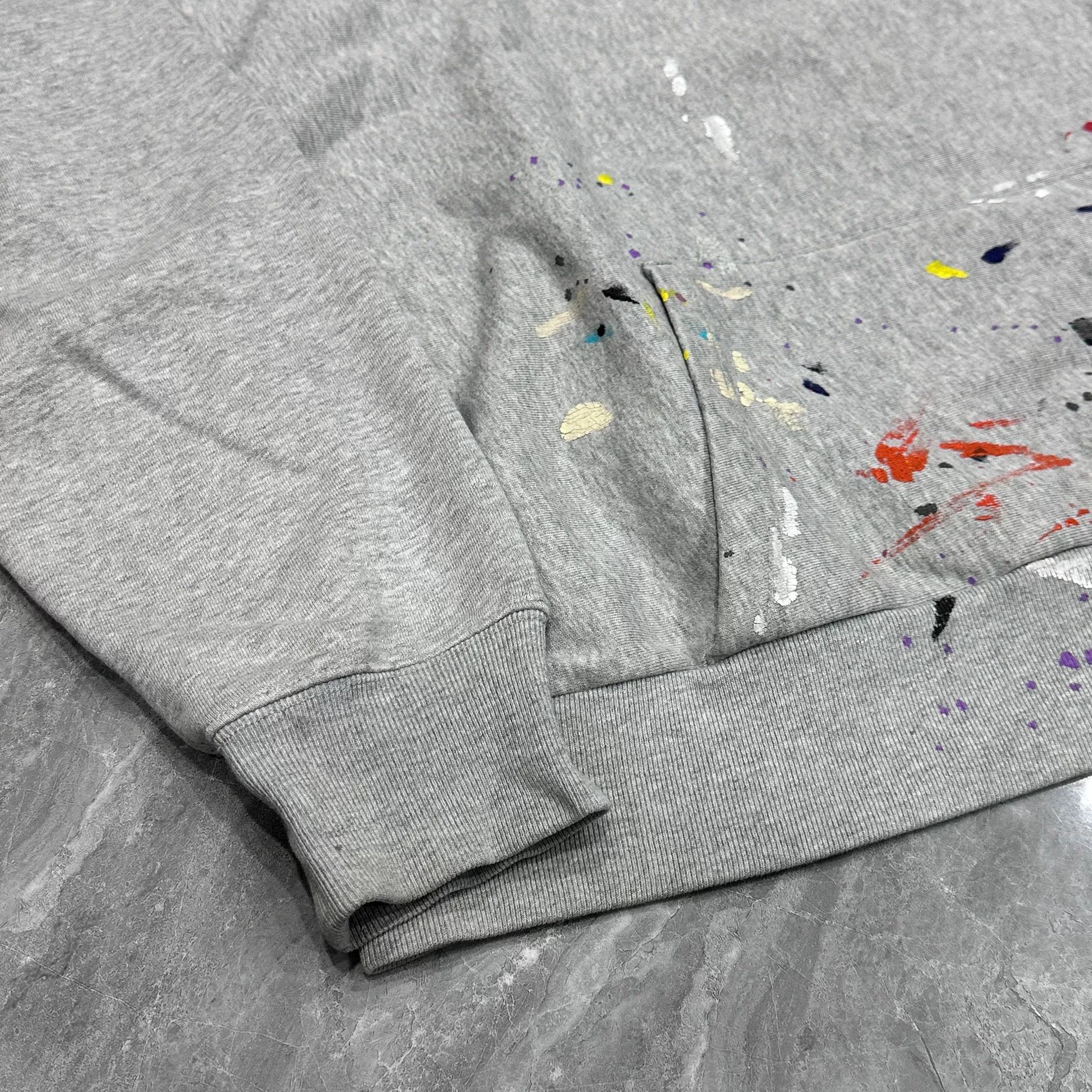 Gallery Dept. Gallery Dept. Gray Splash Hoodie Sweatshirt Size US XL / EU 56 / 4 - 3 Thumbnail