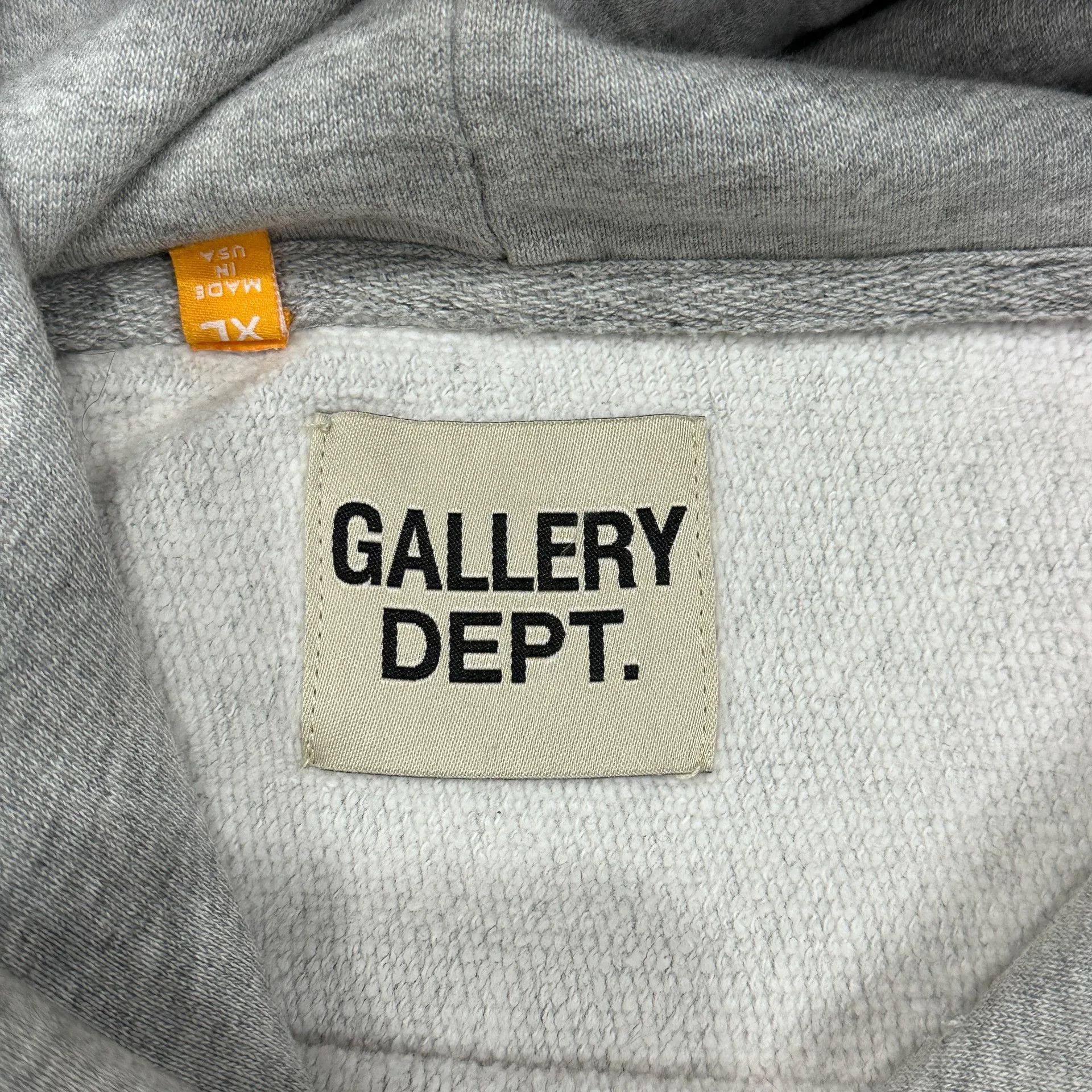 Gallery Dept. Gallery Dept. Gray Splash Hoodie Sweatshirt Size US XL / EU 56 / 4 - 8 Thumbnail
