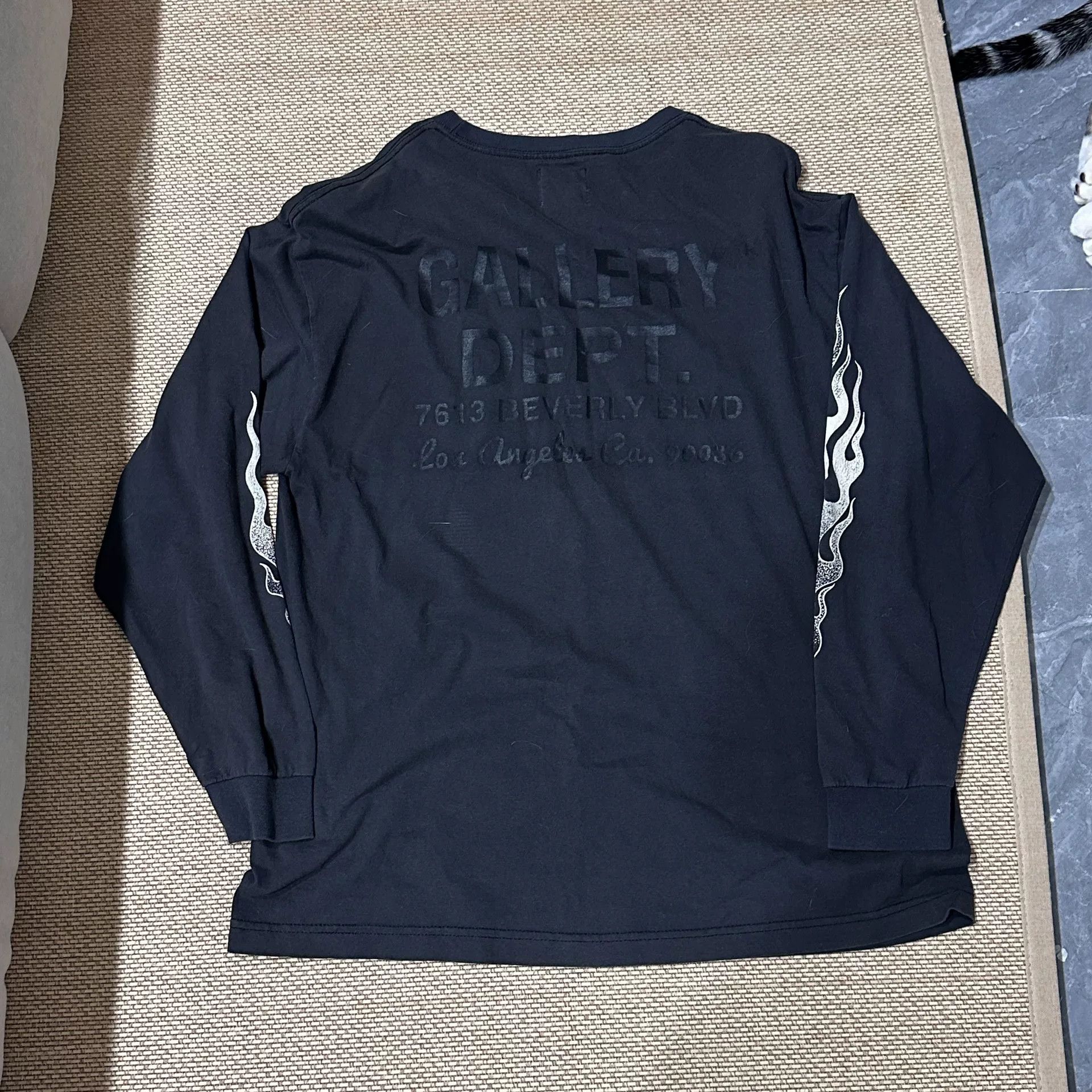Gallery Dept. Gallery Dept Flame Long Sleeve T-Shirt Size US L / EU 52-54 / 3 - 2 Thumbnail