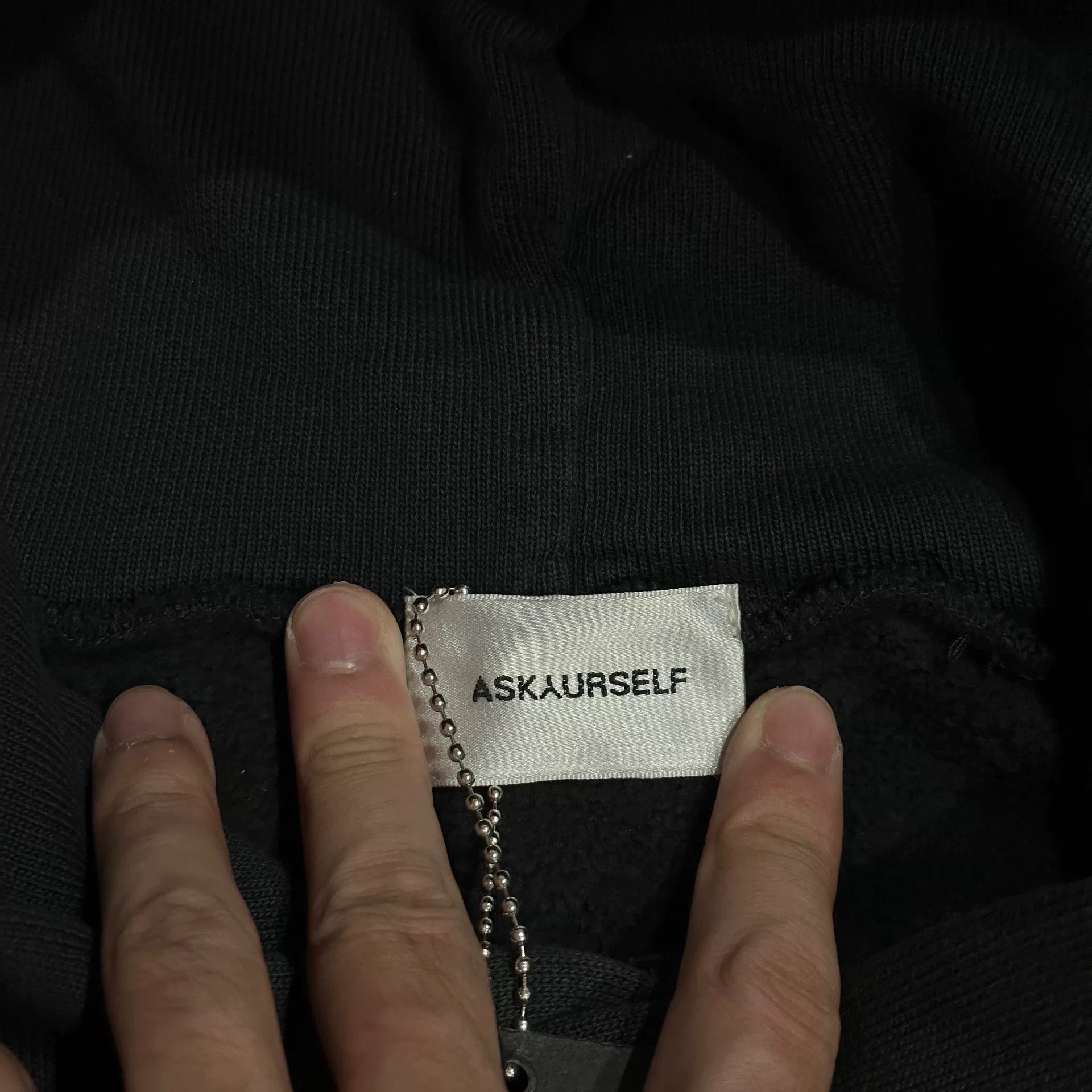 Askyurself Askyurself Black Hoodie with Tags Size US M / EU 48-50 / 2 - 4 Thumbnail