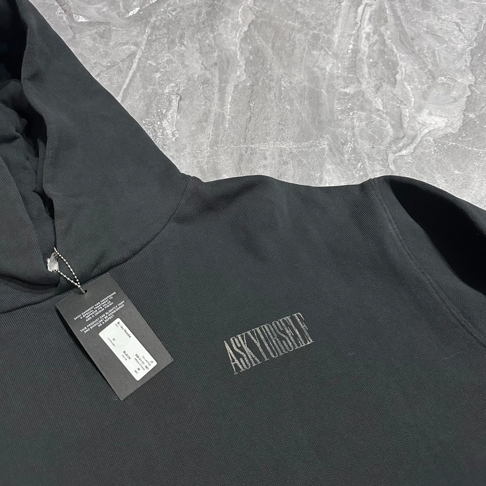 Askyurself Askyurself Black Hoodie with Tags Size US M / EU 48-50 / 2 - 3 Thumbnail