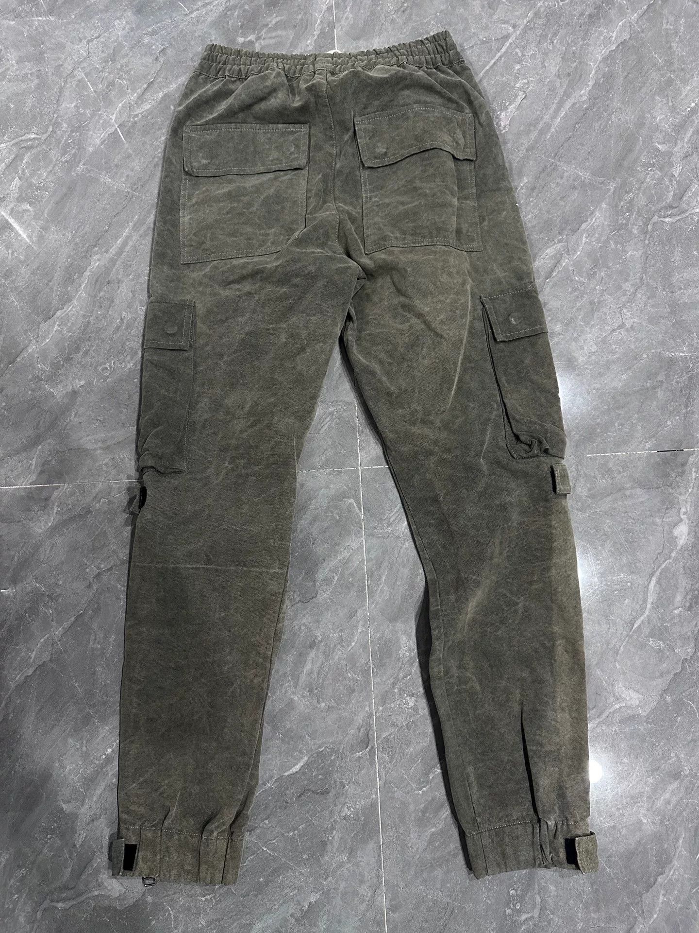 Askyurself Askyurself Green Utility Zipper Pants Size US 30 / EU 46 - 2 Thumbnail