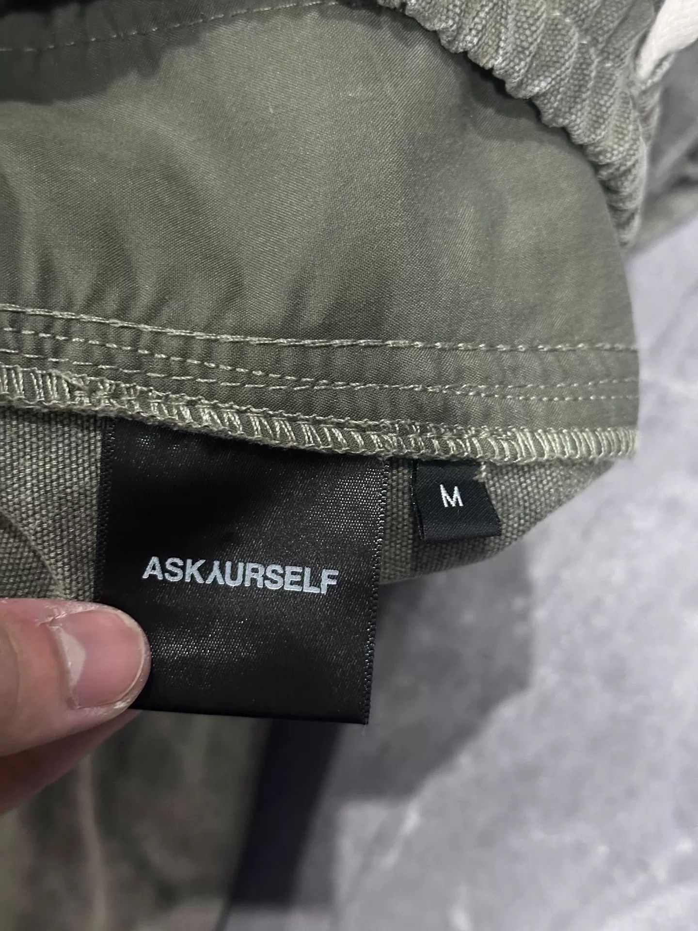 Askyurself Askyurself Green Utility Zipper Pants Size US 30 / EU 46 - 4 Thumbnail