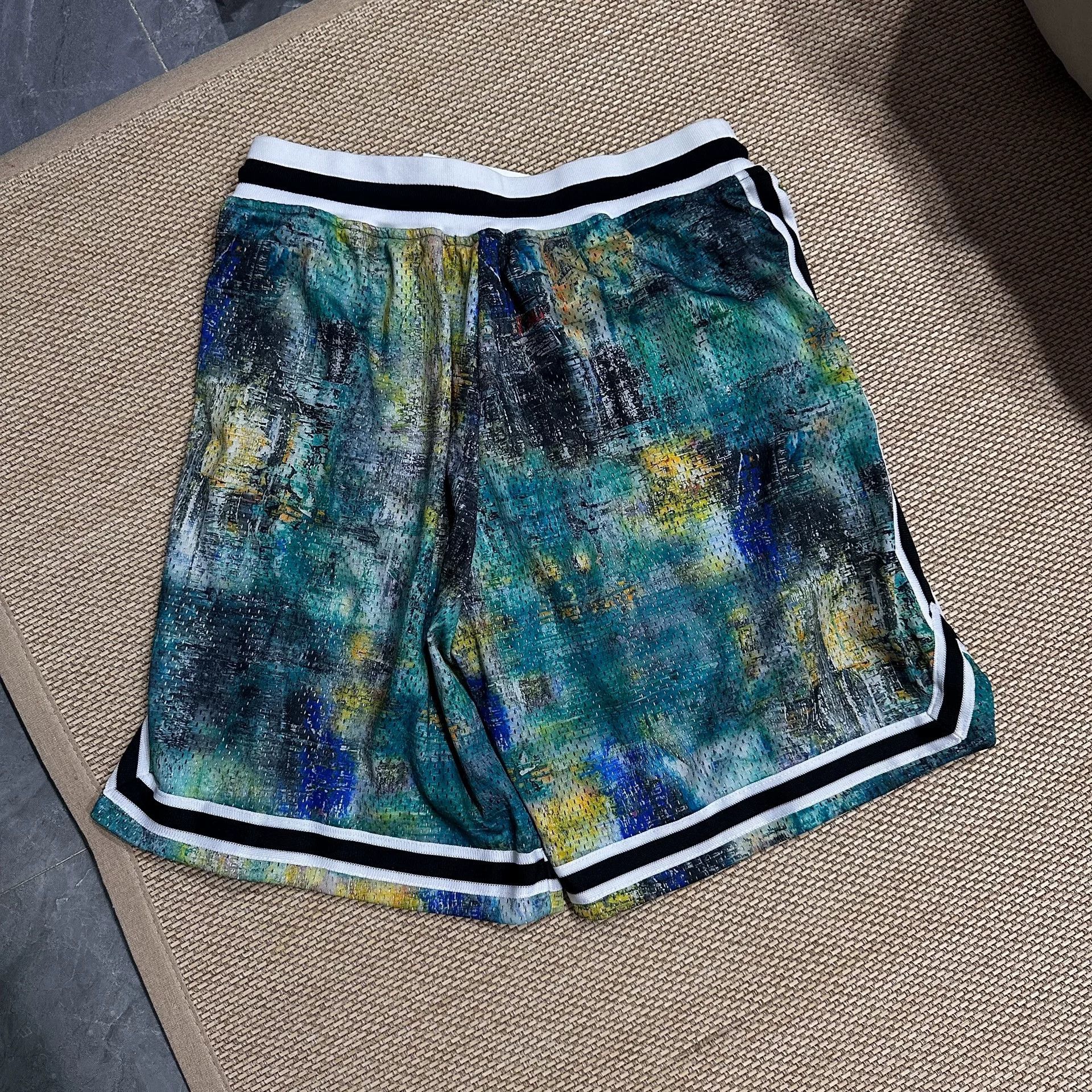 John Elliott John Elliott Game Diamond Cut Shorts Size US 28 / EU 44 - 2 Thumbnail