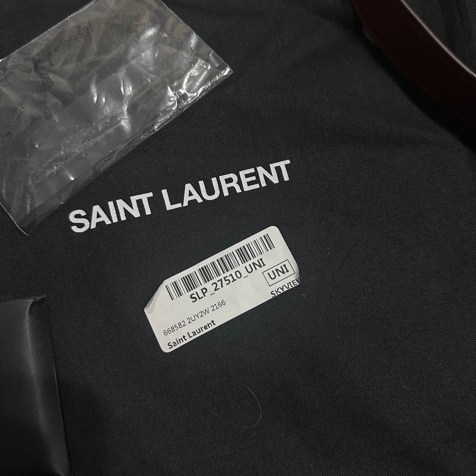 Saint Laurent Paris Saint Laurent YSL Monogram Crossbody Bag Size ONE SIZE - 4 Thumbnail