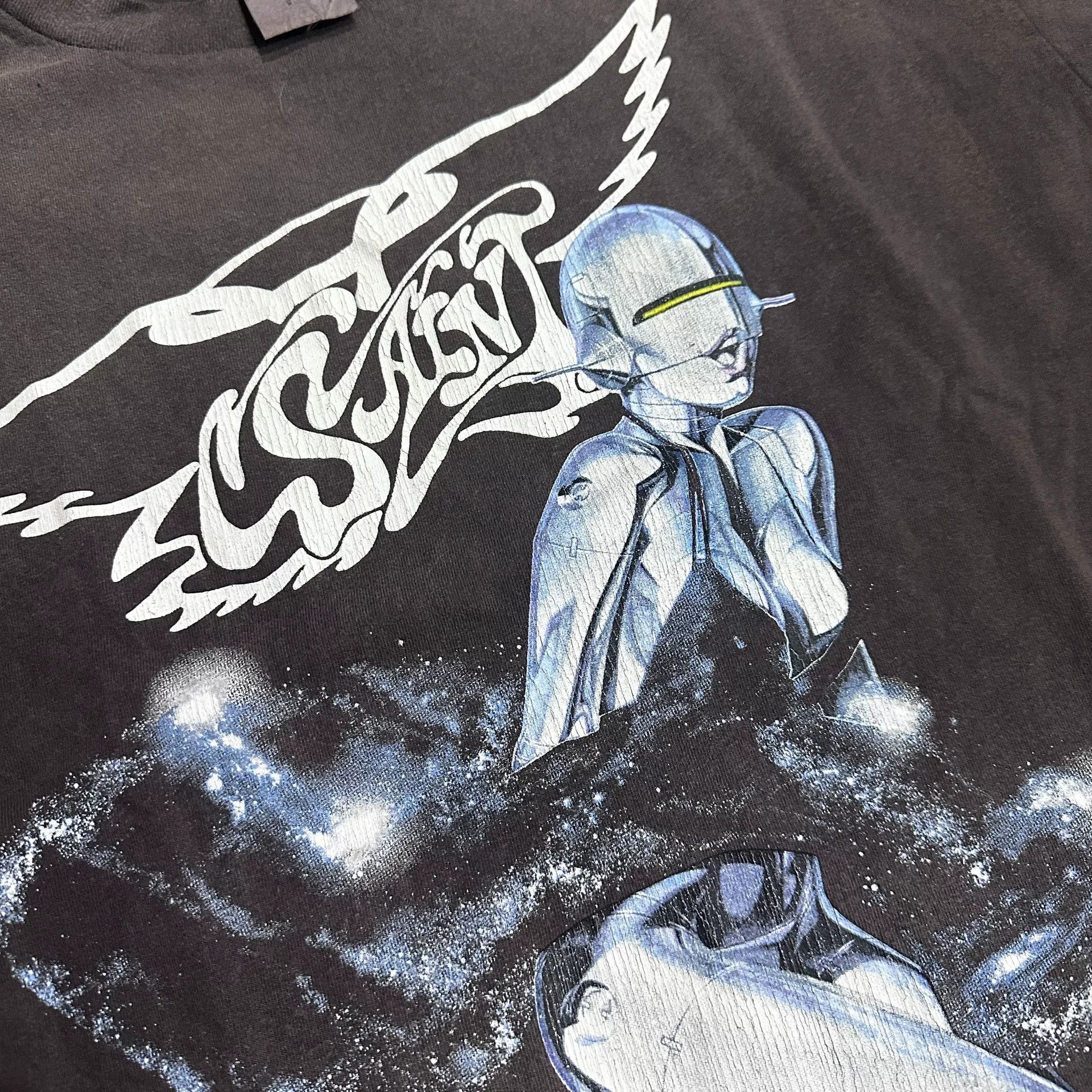 Saint Michael Saint Michael Hajime Sorayama Short Sleeve Tee Size US S / EU 44-46 / 1 - 5 Thumbnail