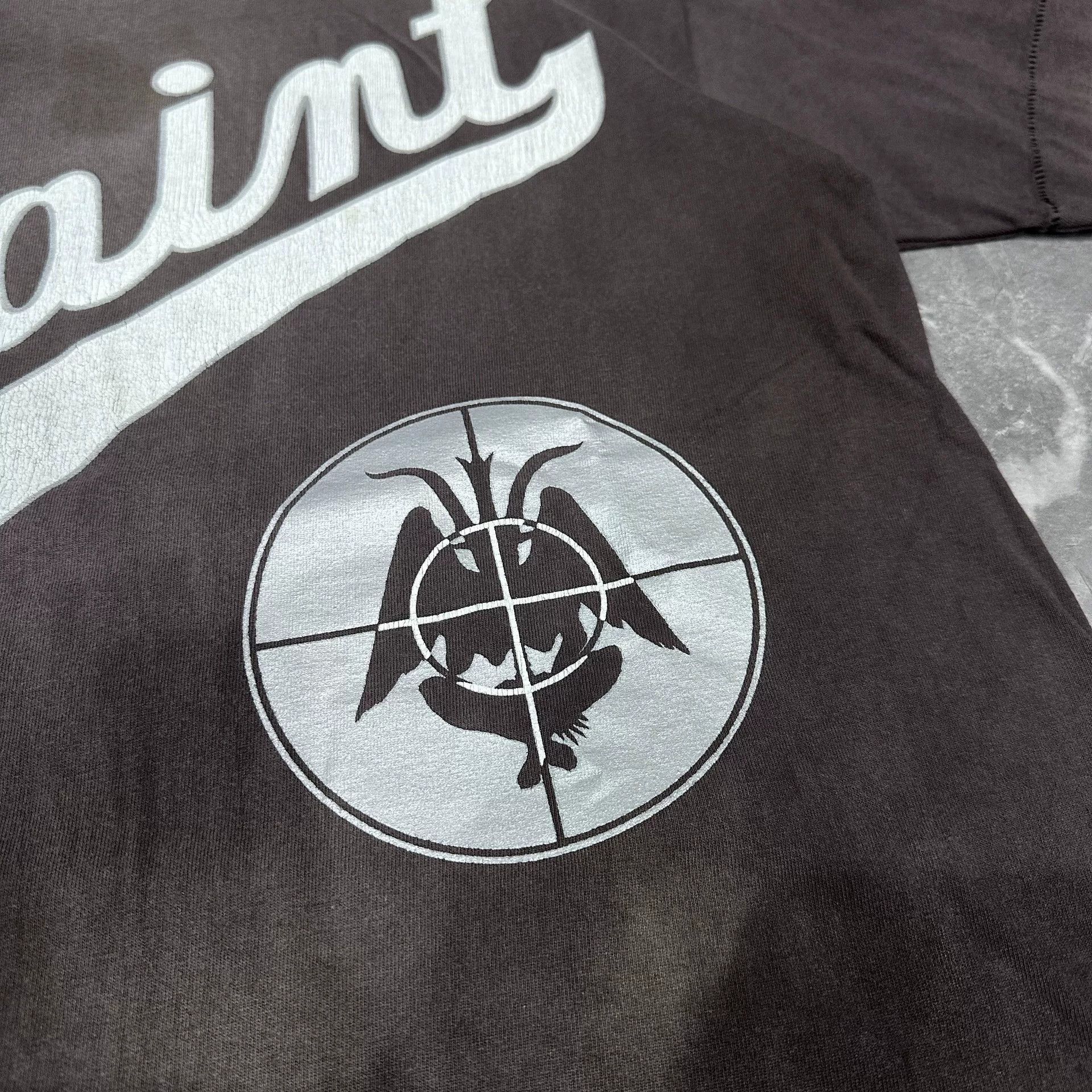 Saint Michael Vintage Saint Michael Distressed Graphic Tee Size US M / EU 48-50 / 2 - 3 Thumbnail