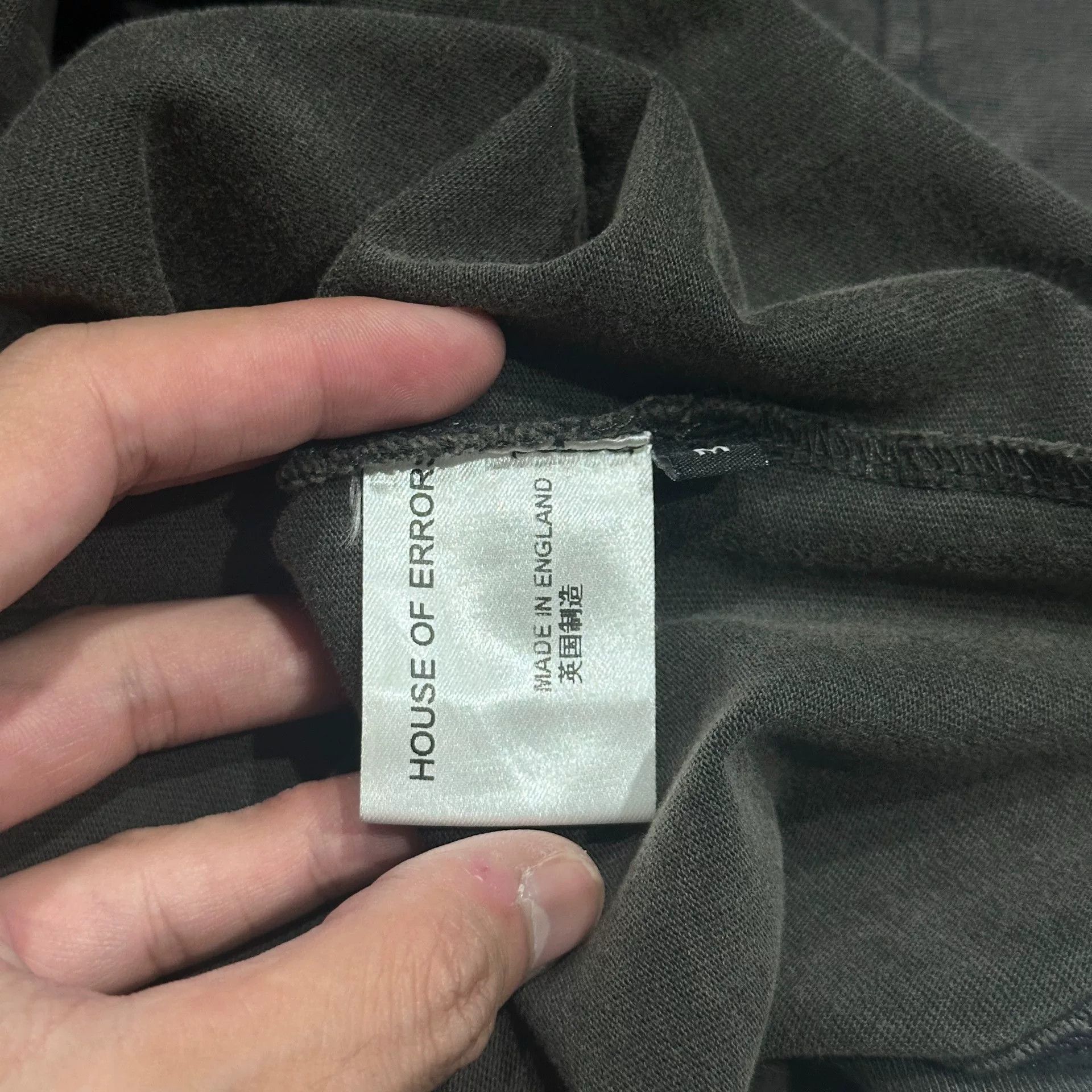 Ader Error House of Error Black Soul T-Shirt Size US M / EU 48-50 / 2 - 6 Thumbnail