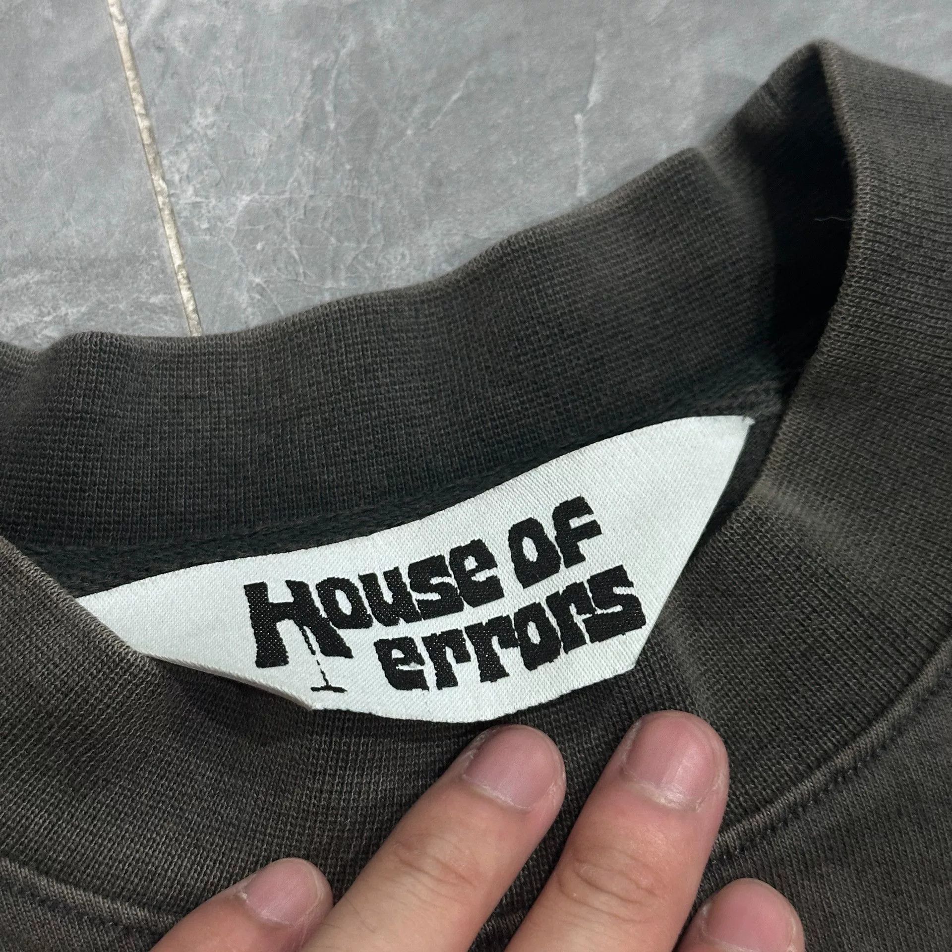 Ader Error House of Error Black Soul T-Shirt Size US M / EU 48-50 / 2 - 5 Thumbnail
