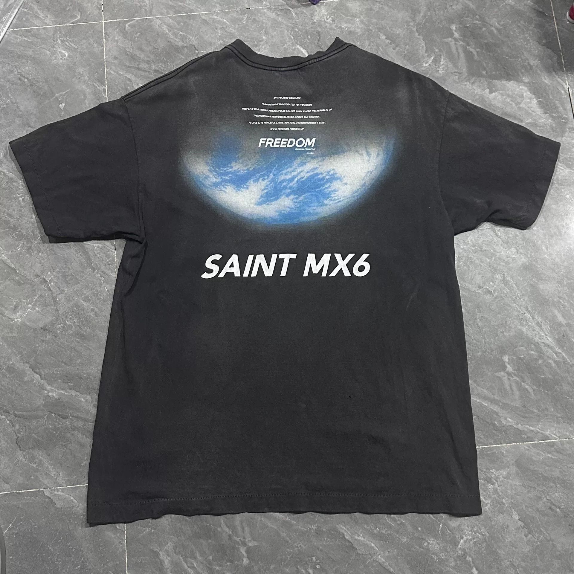 Saint Michael Saint Michael × Freedom Distressed Short Sleeve Size US XL / EU 56 / 4 - 2 Thumbnail