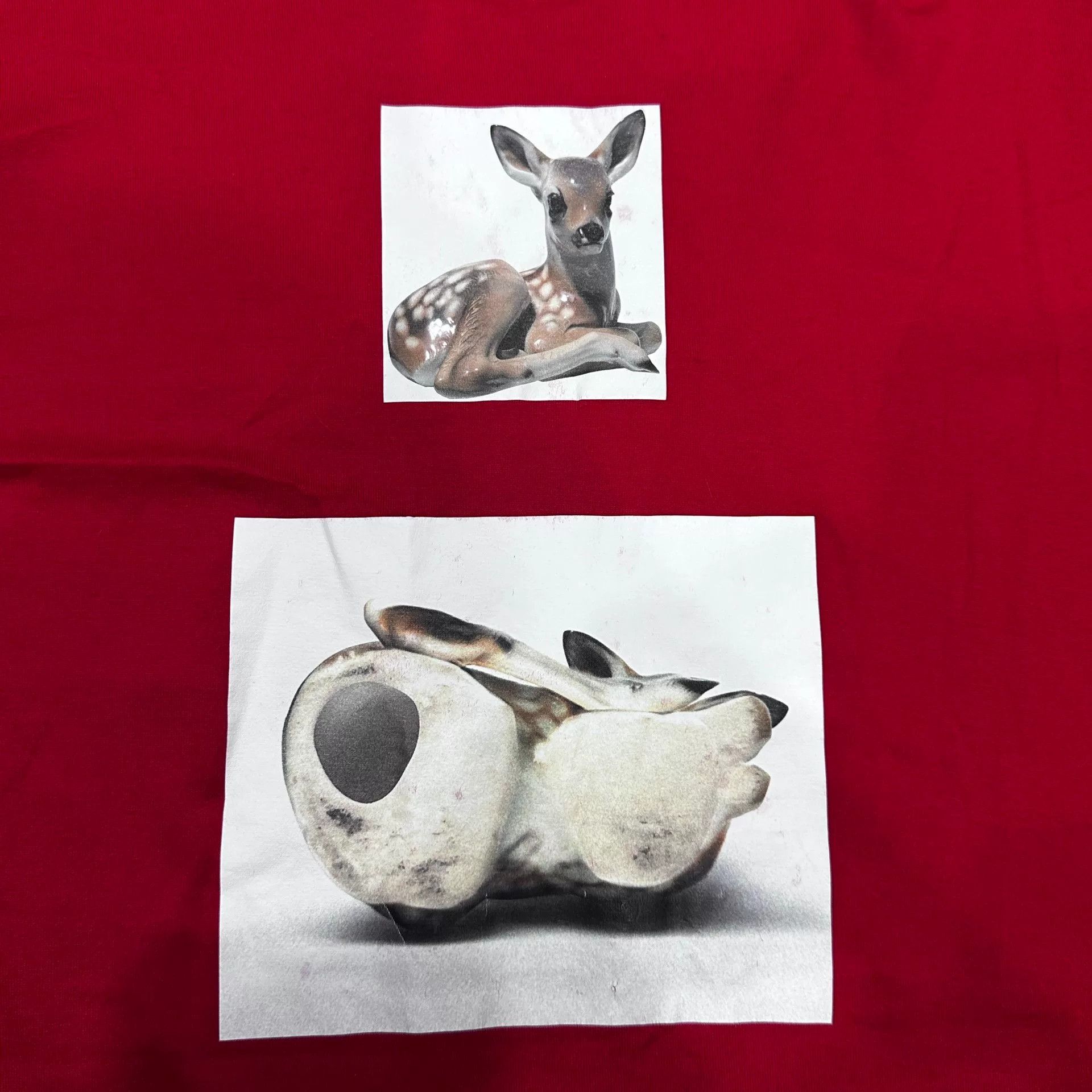 Burberry Burberry Short Sleeve T-Shirt in Red Size US XS / EU 42 / 0 - 3 Thumbnail
