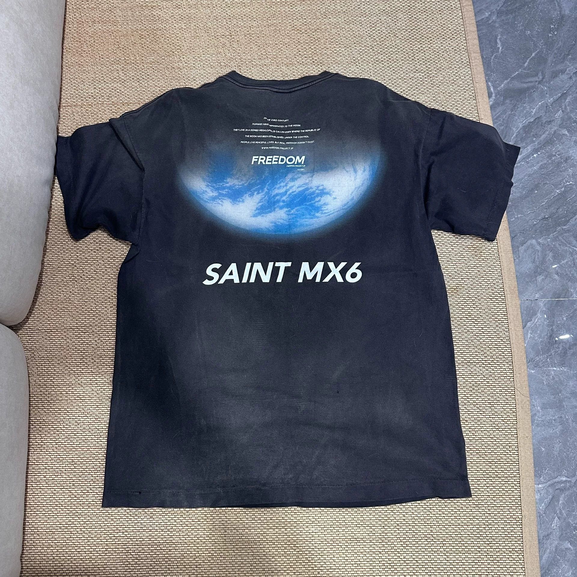 Saint Michael Saint Michael Vintage Wash Short Sleeve Tee Size US XL / EU 56 / 4 - 2 Thumbnail