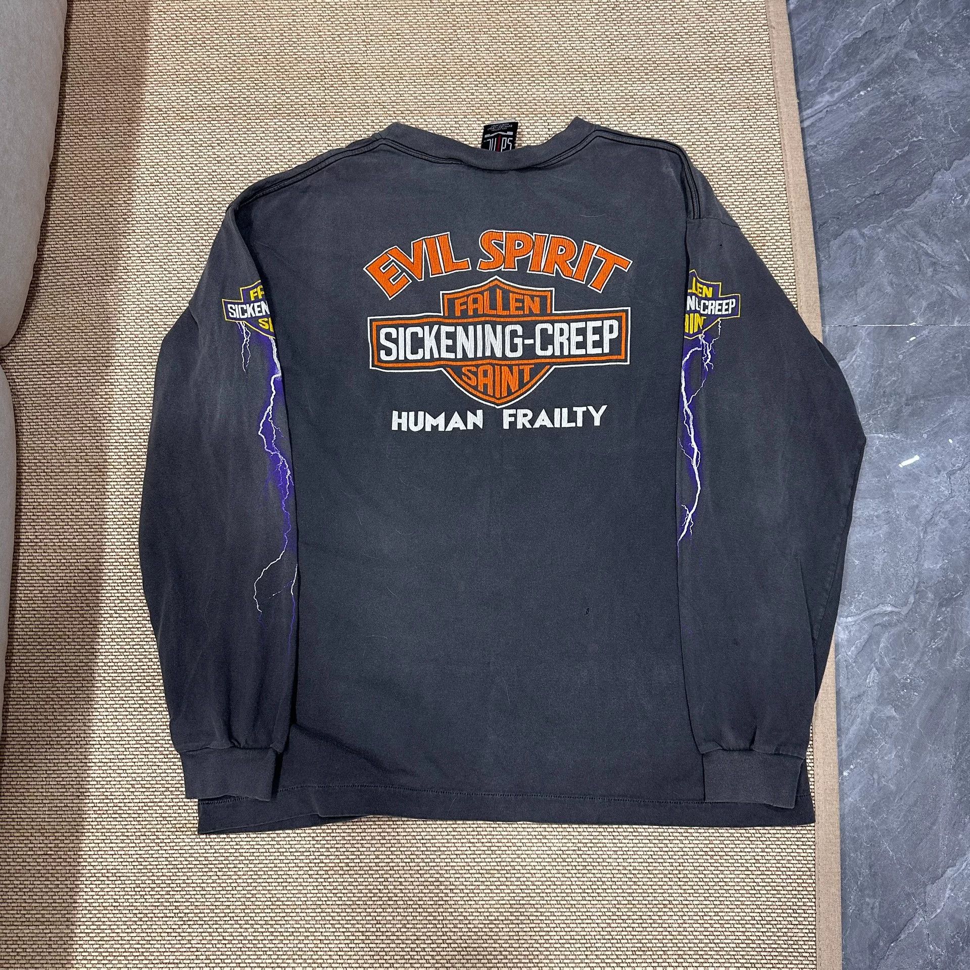Saint Michael Saint Michael Long Sleeve Crew T-Shirt Size US XL / EU 56 / 4 - 2 Thumbnail