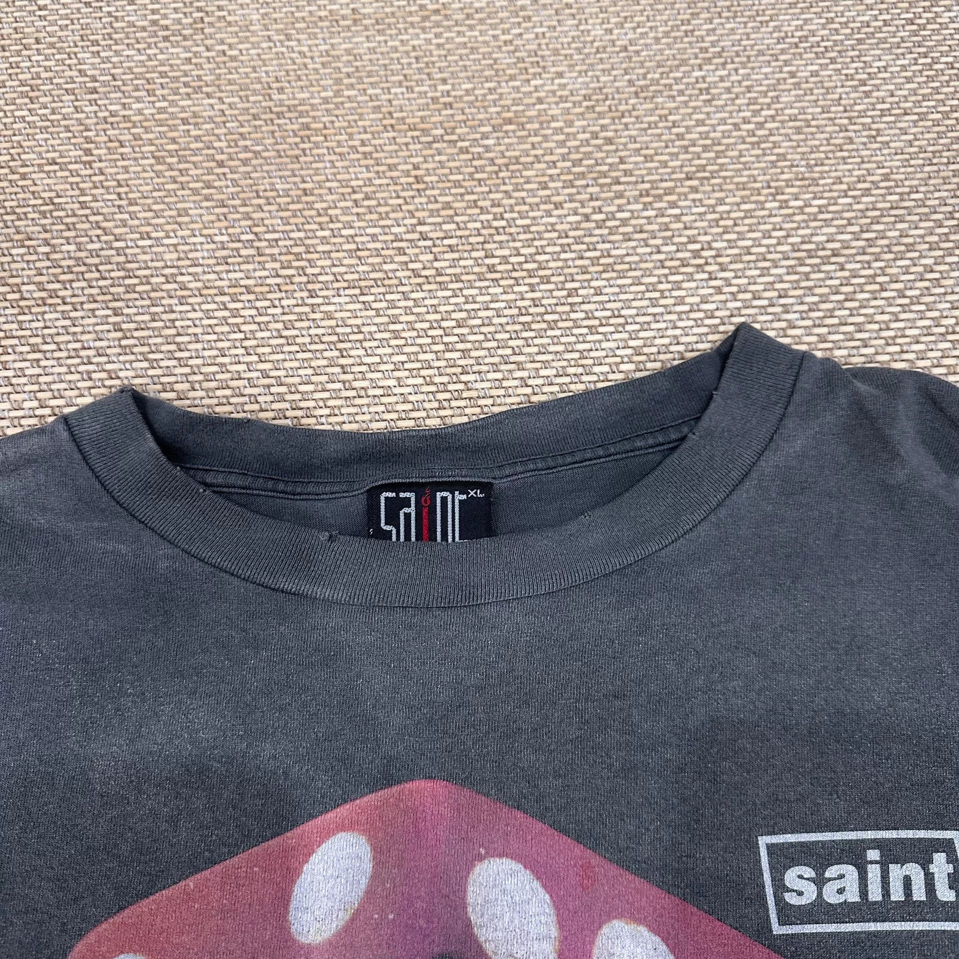 Saint Michael Saint Michael Black and Red Long Sleeve Shirt Size US XL / EU 56 / 4 - 3 Thumbnail