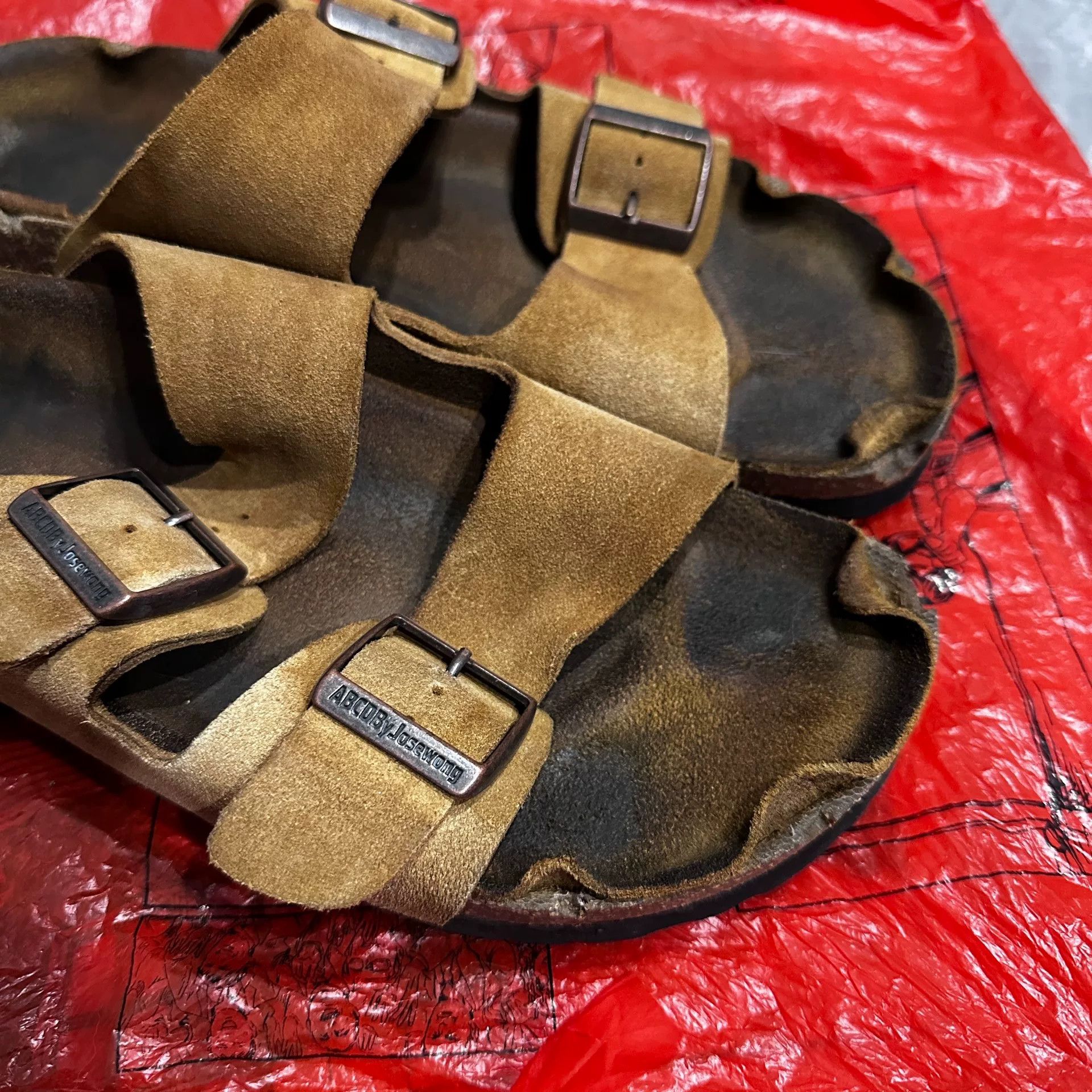 Birkenstock Vintage Birkenstock Steve Jobs Style Sandals Size US 10 / EU 43 - 5 Thumbnail