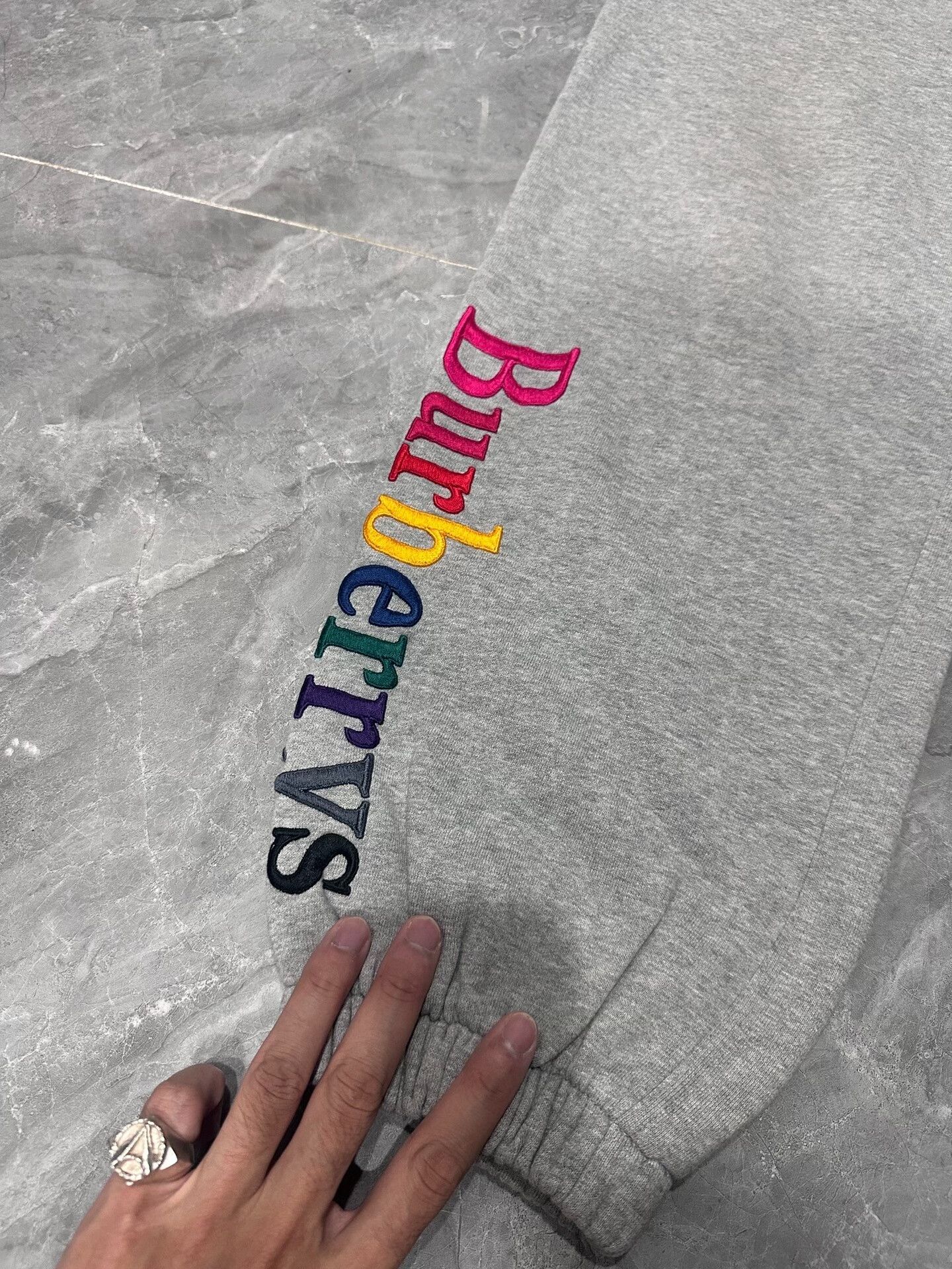 Burberry Burberry Rainbow Embroidered Jogger Pants Size US 26 / EU 42 - 3 Thumbnail