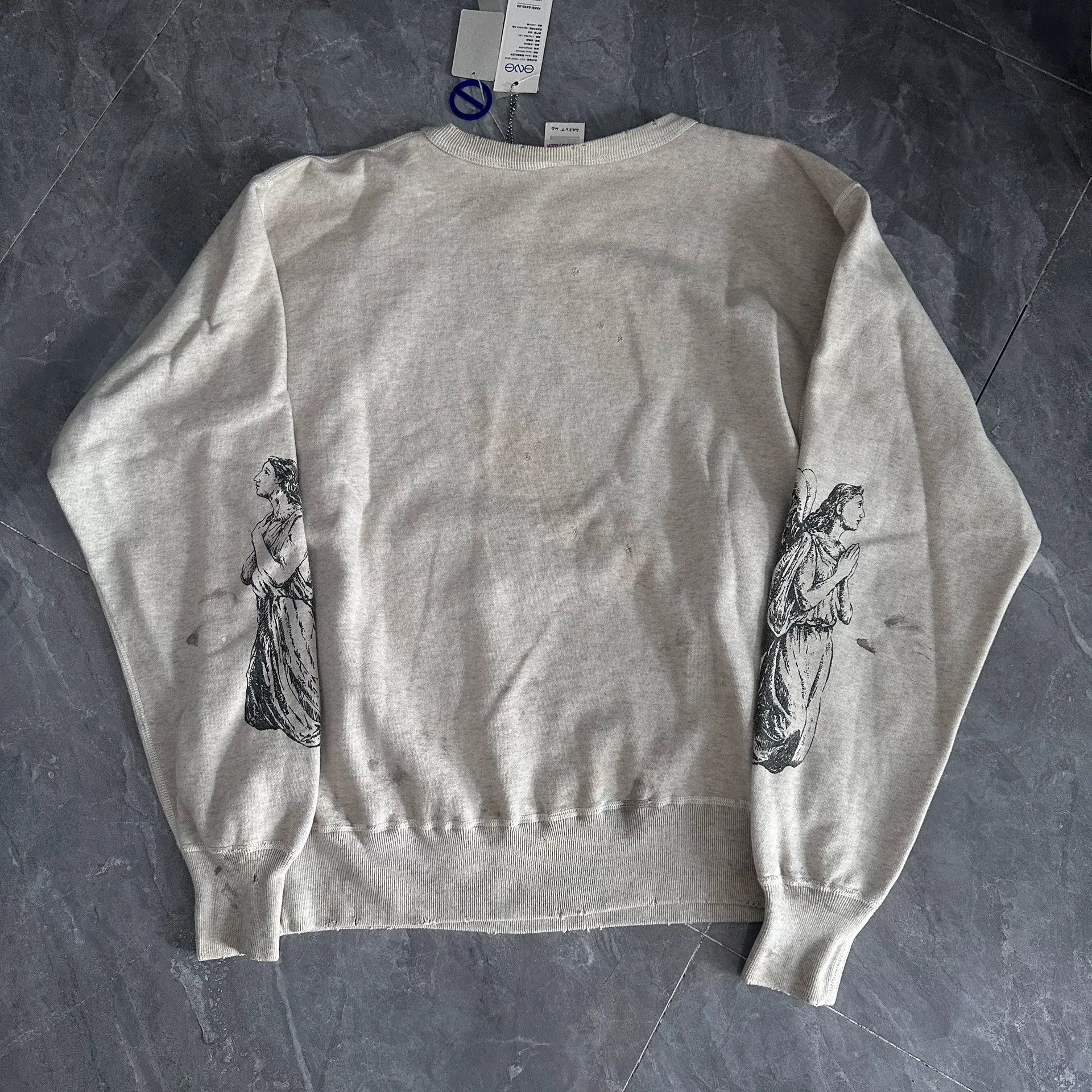 Saint Michael Saint Michael Aries Vintage Sweatshirt Size US M / EU 48-50 / 2 - 2 Thumbnail